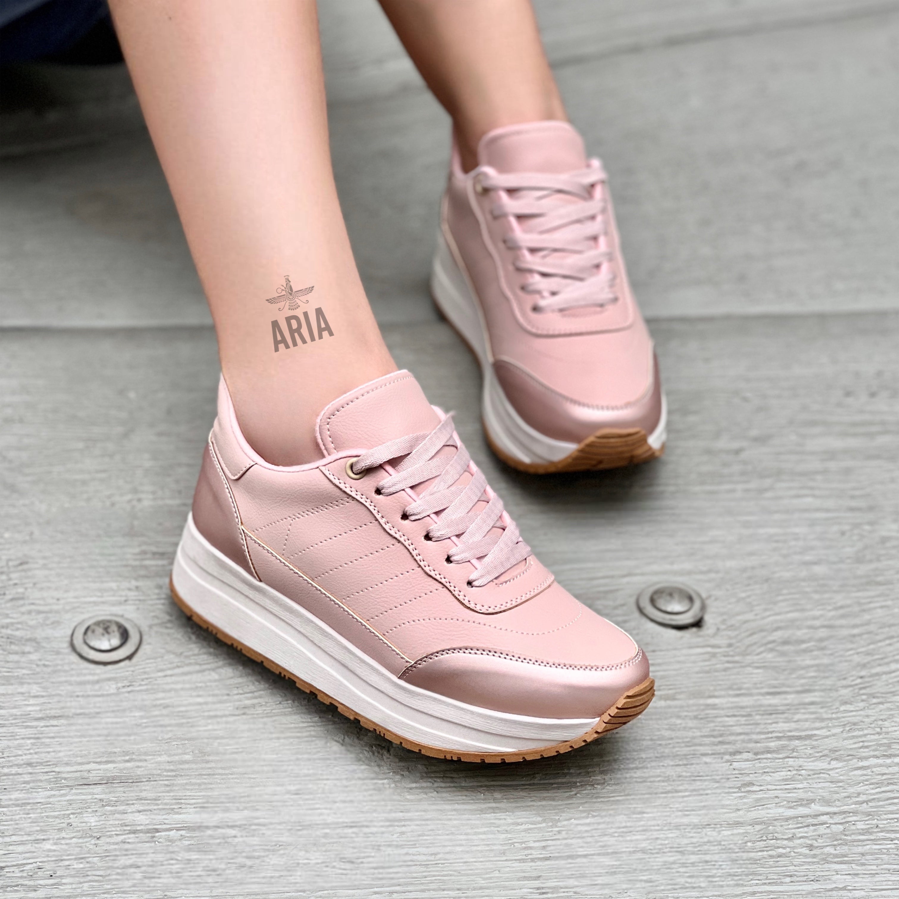 SNEAKER AYLIN ROSE GOLD