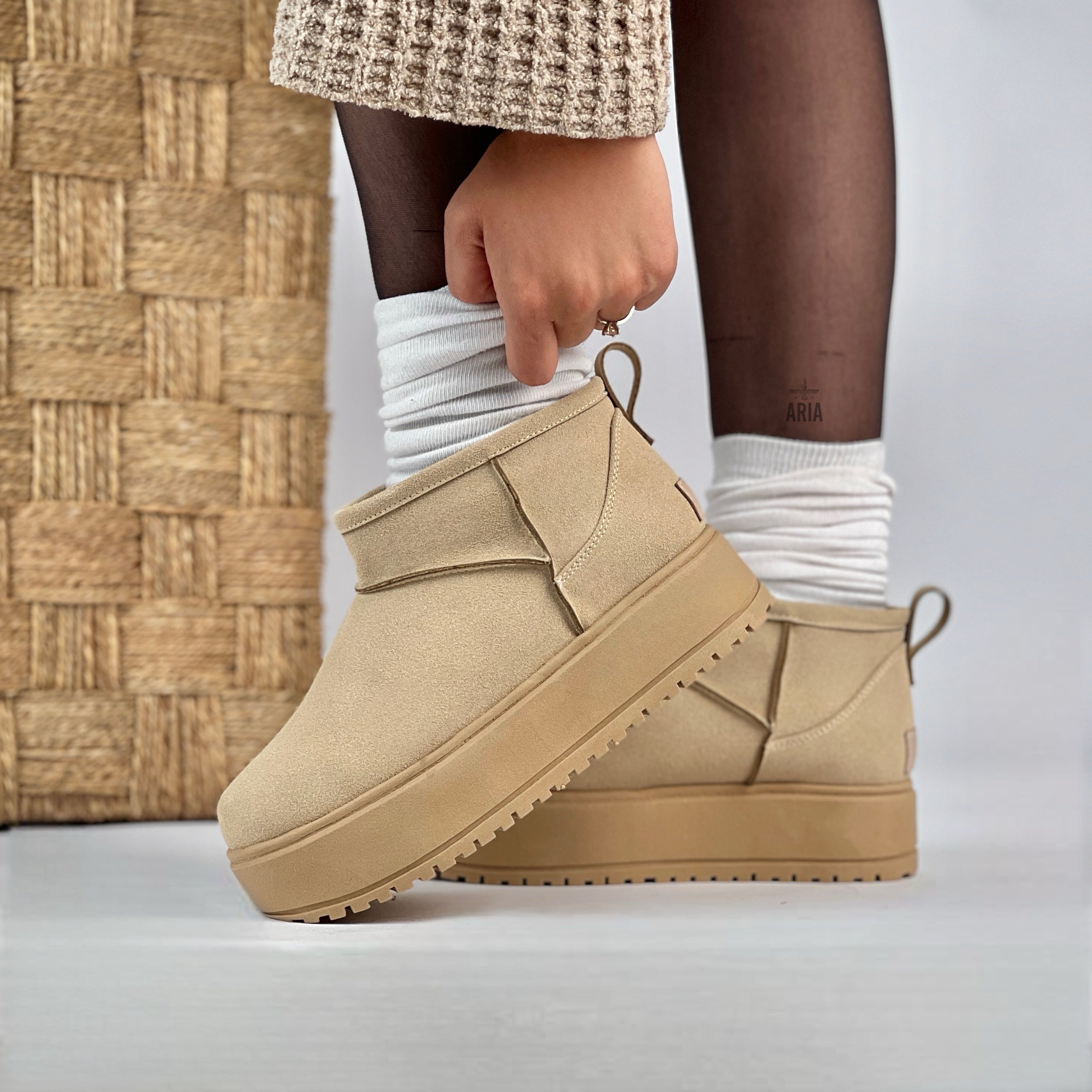 Botín Ugg Beige