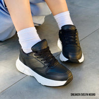 Sneaker Evelyn Negro