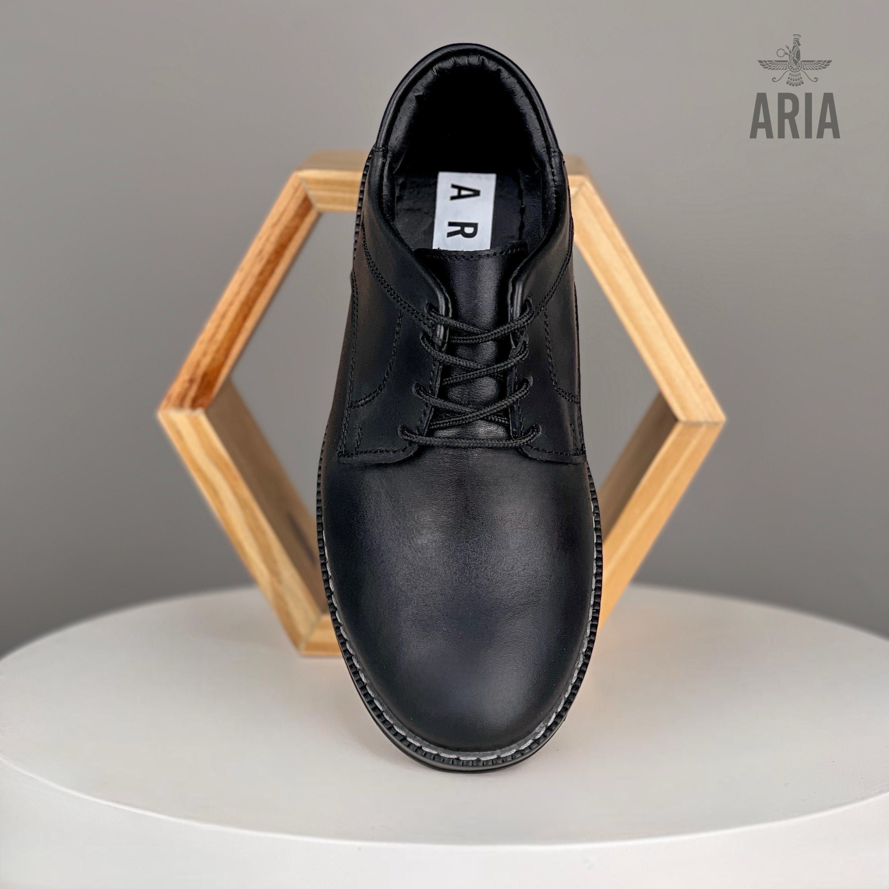 Mocasin Fabricio Negro Plomo