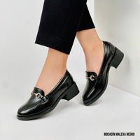 Mocasín Malexa Negro 2.0