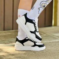 Sneaker Denis Blanco/Negro