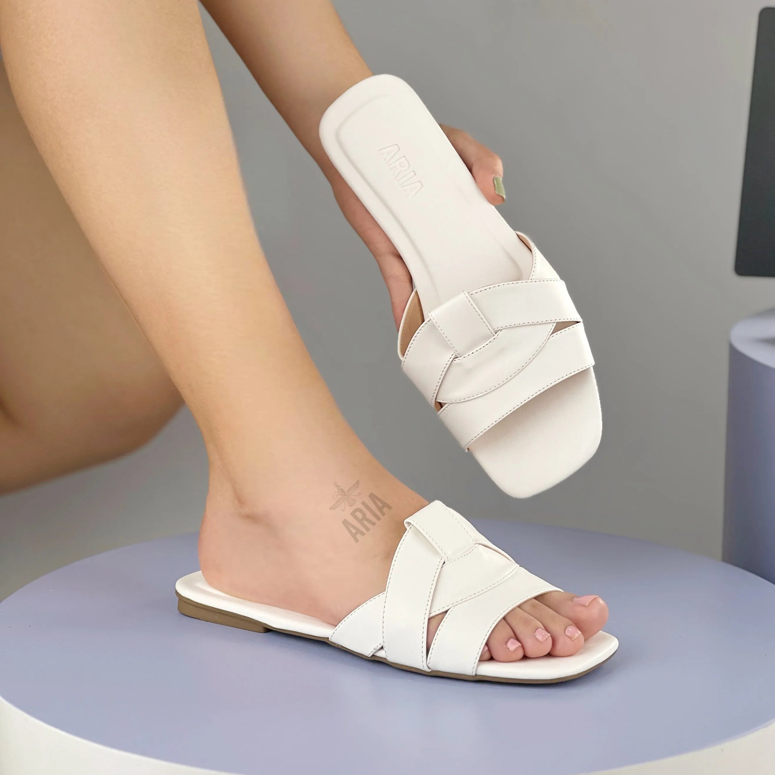 Sandalia Samira Blanco