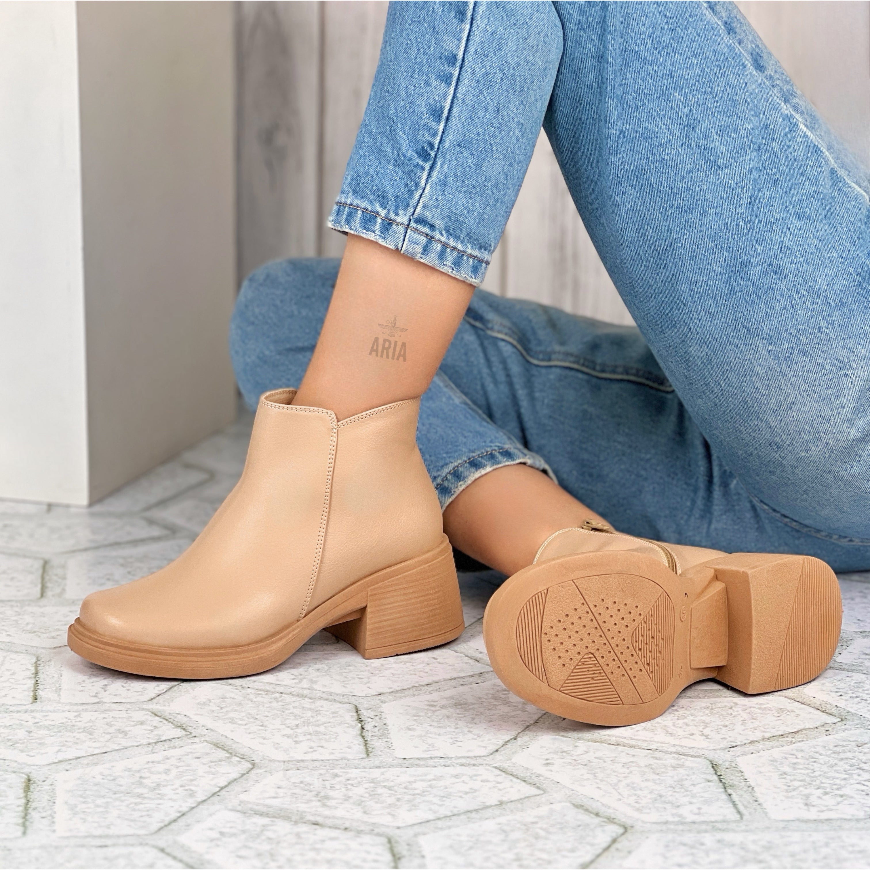 Botín Luciana Beige