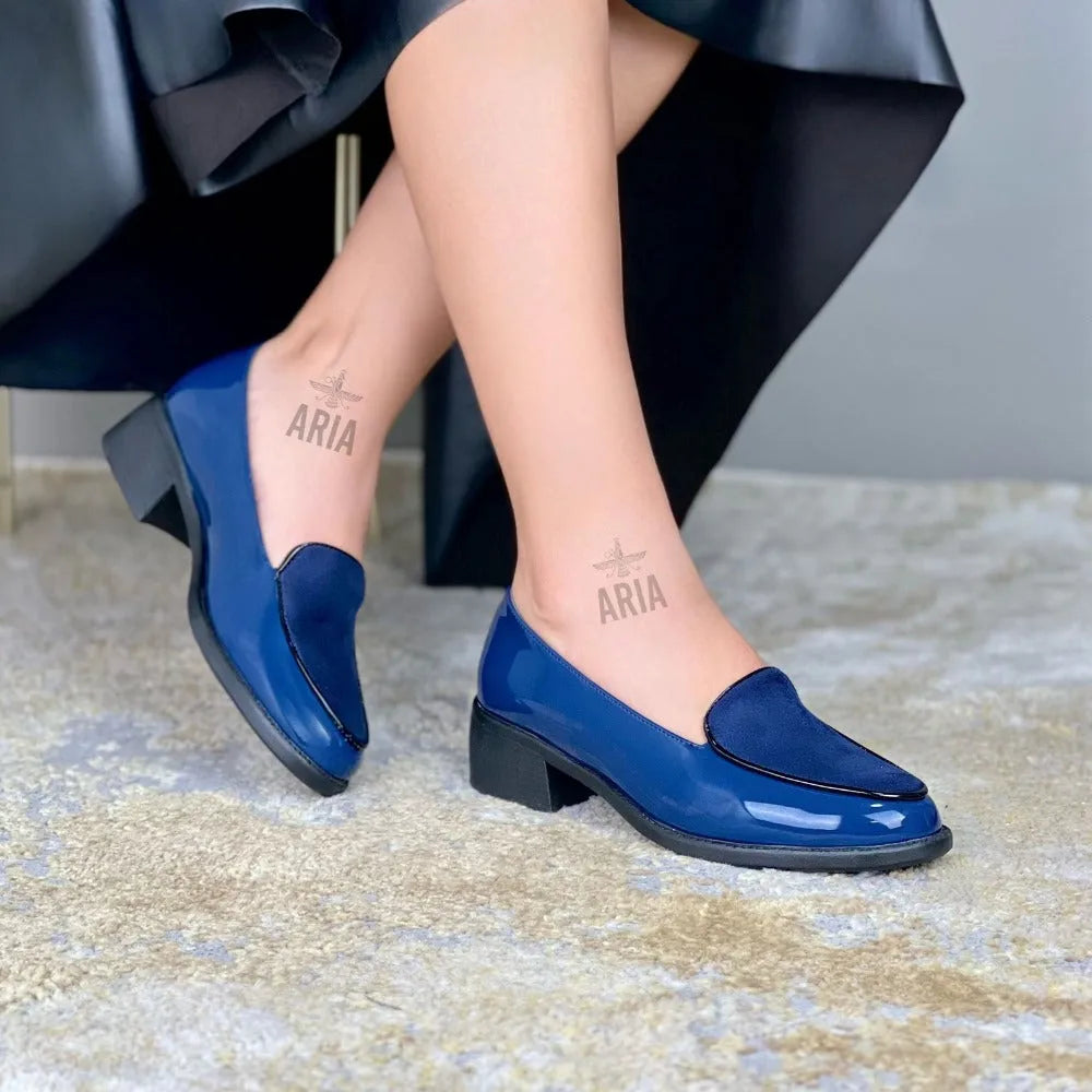 MOCASIN NOEMI AZUL