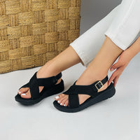 Sandalia Rosalía Negro