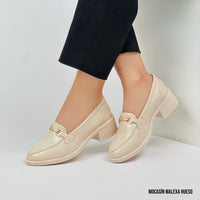 Mocasín Malexa Hueso 2.0