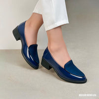 Mocasín Noemí Azul