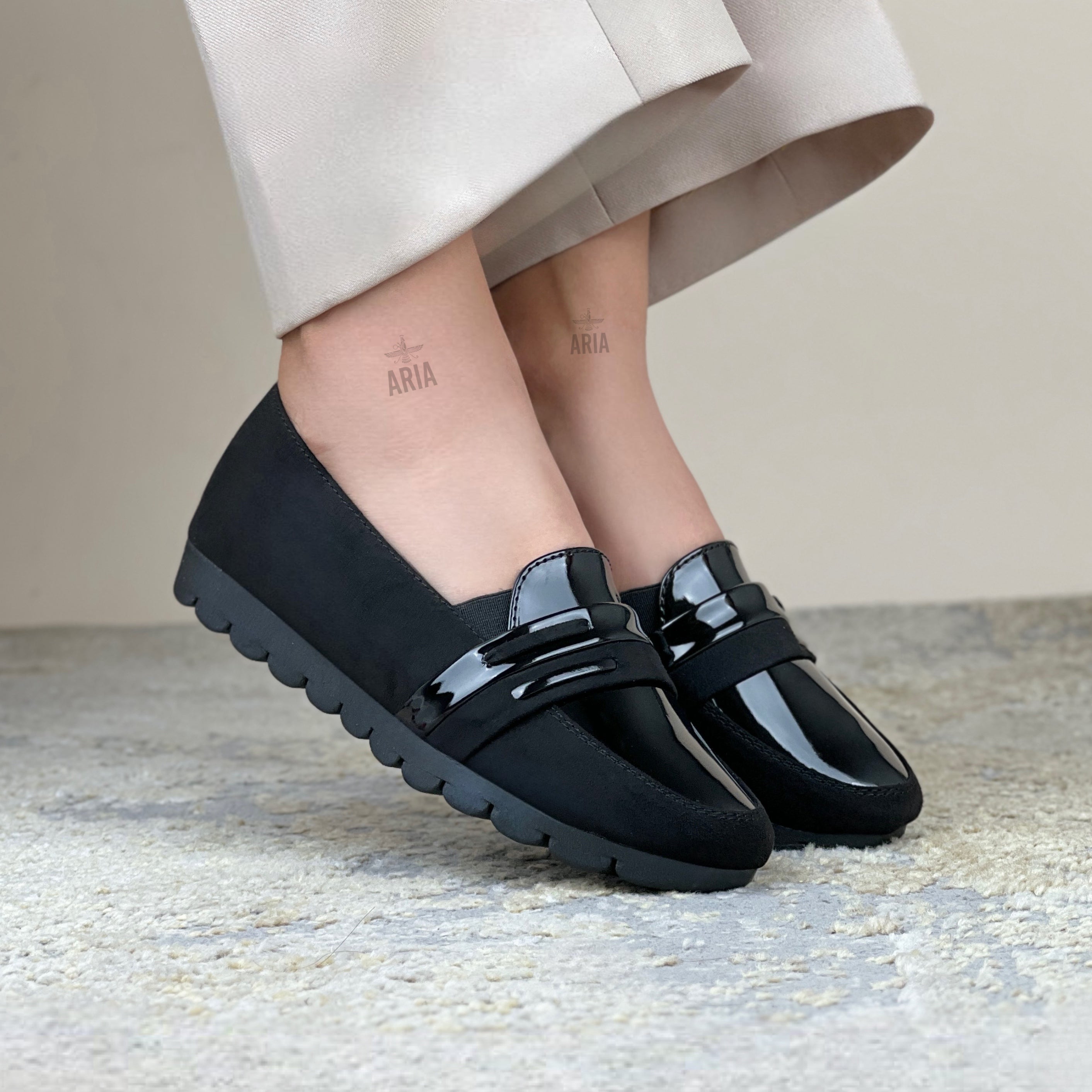 Mocasín Mercedes Negro