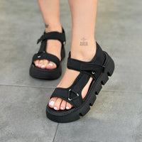 Sandalia Vela Negro