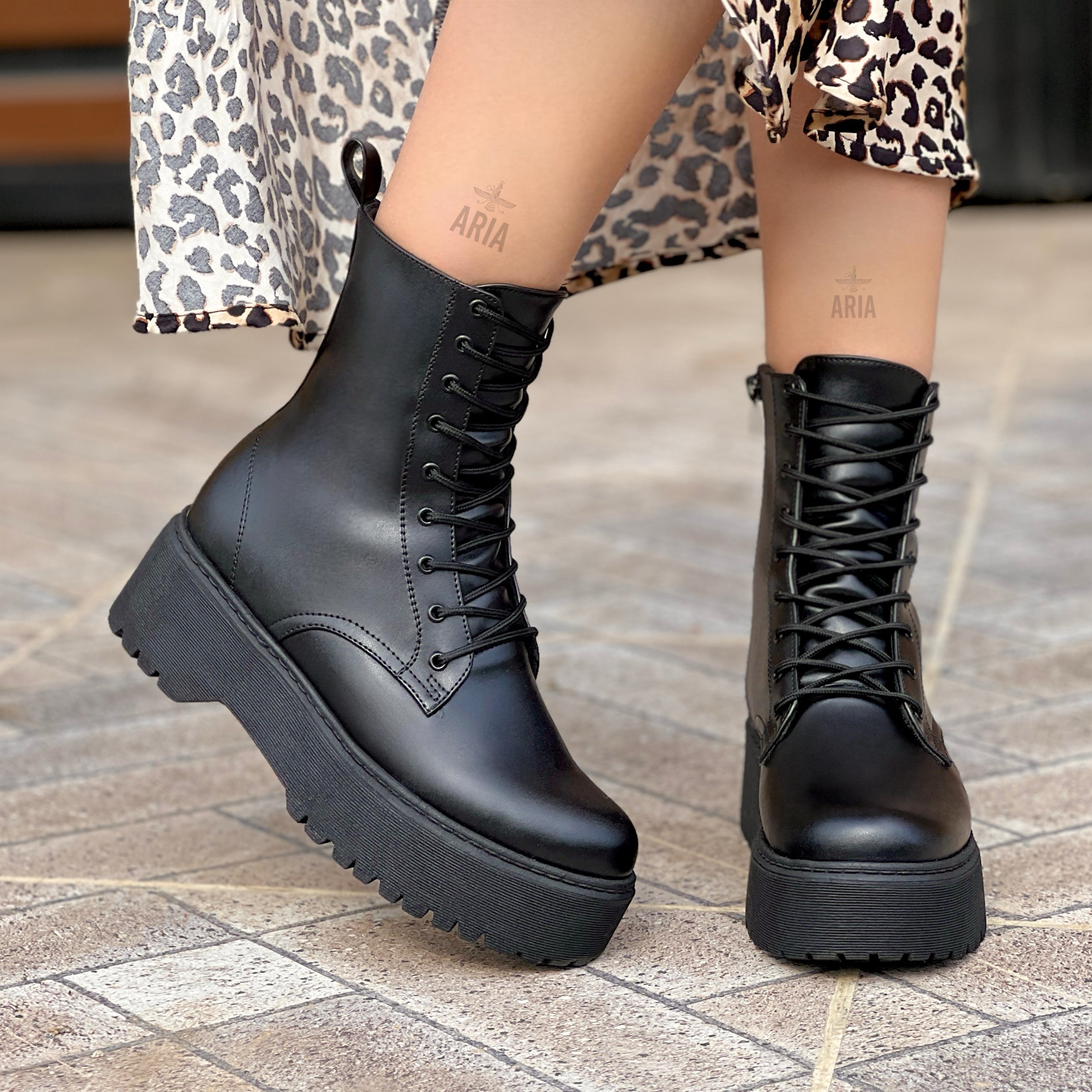 Botín Combat Harper