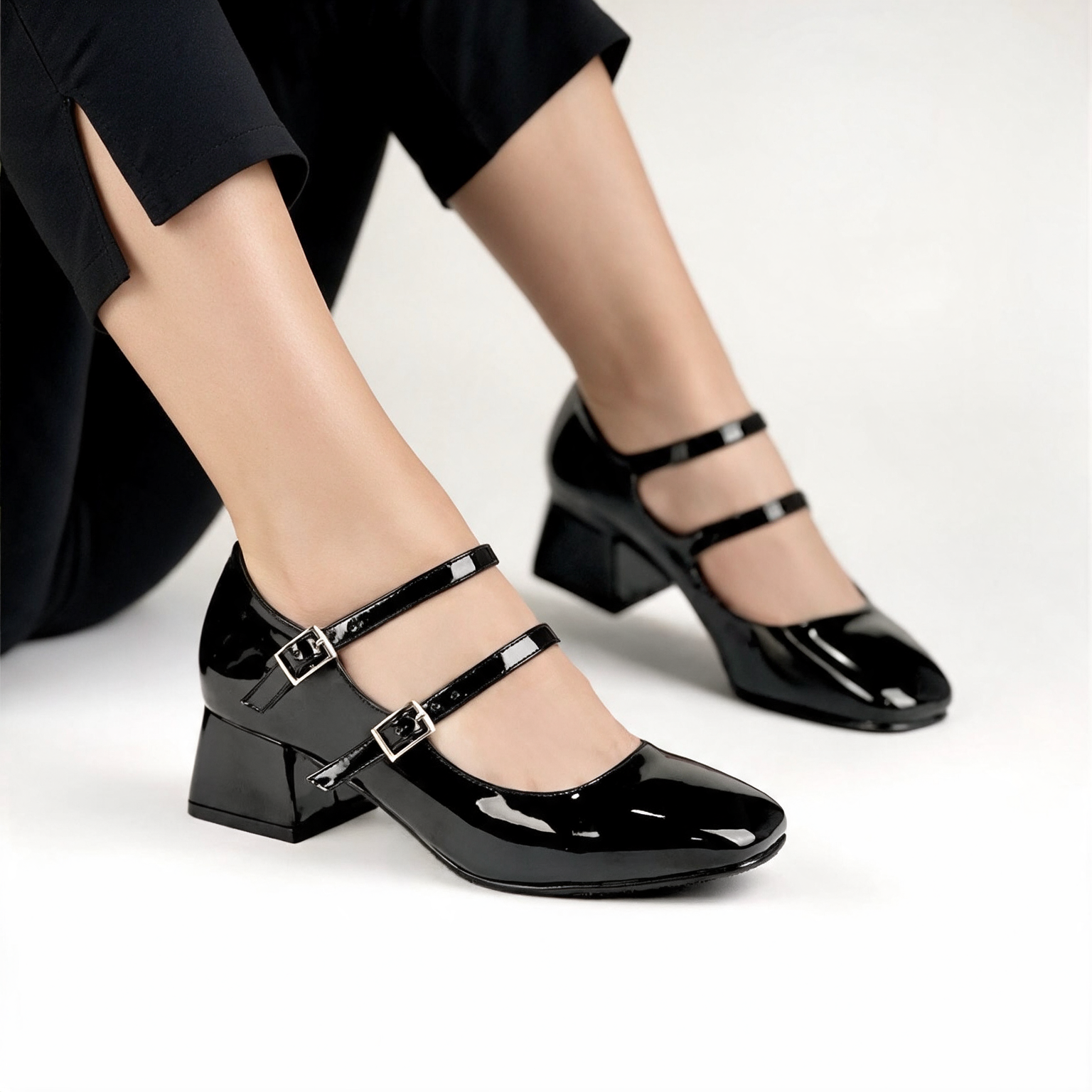 Mary Fer Negro Charol