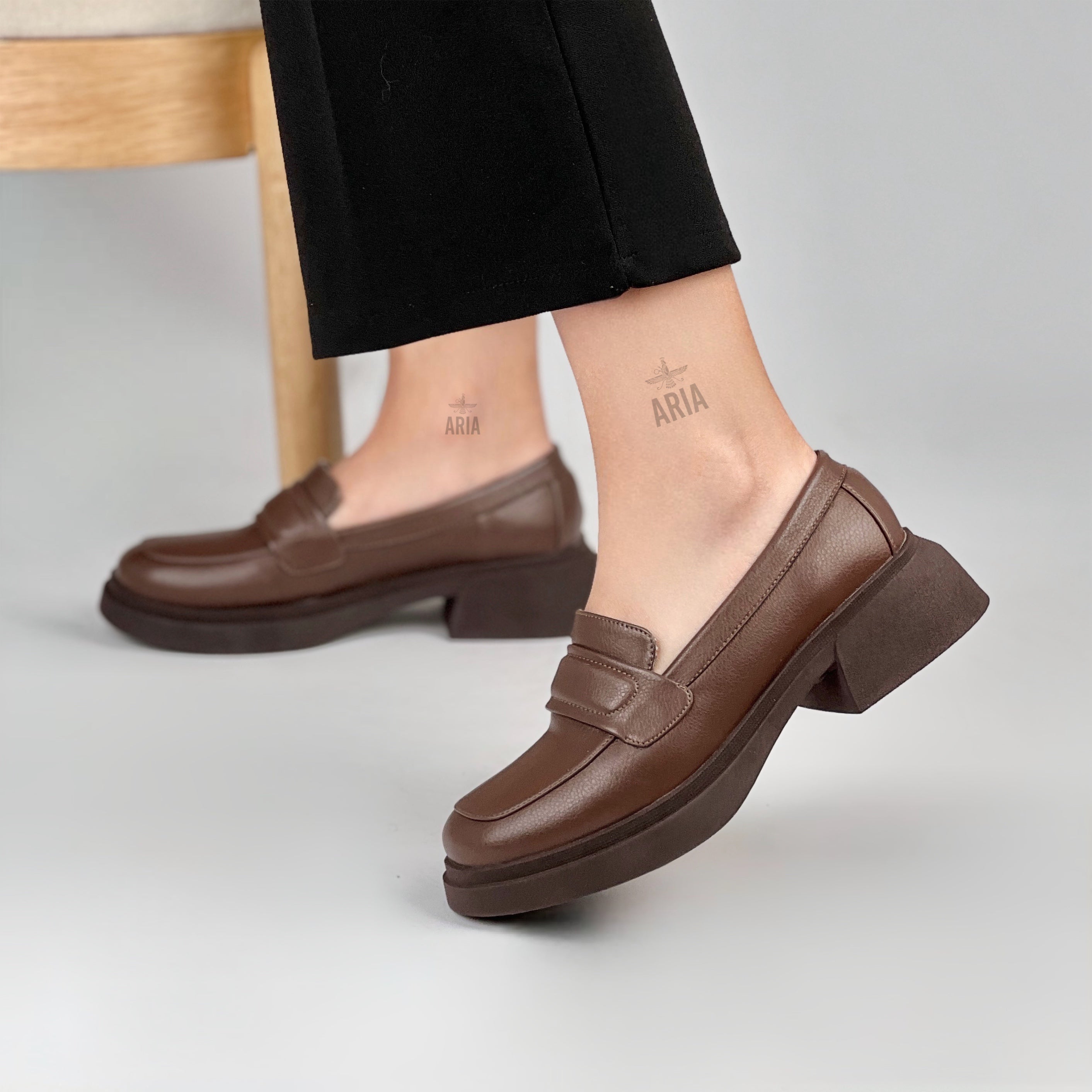 Mocasín Lorena Marrón