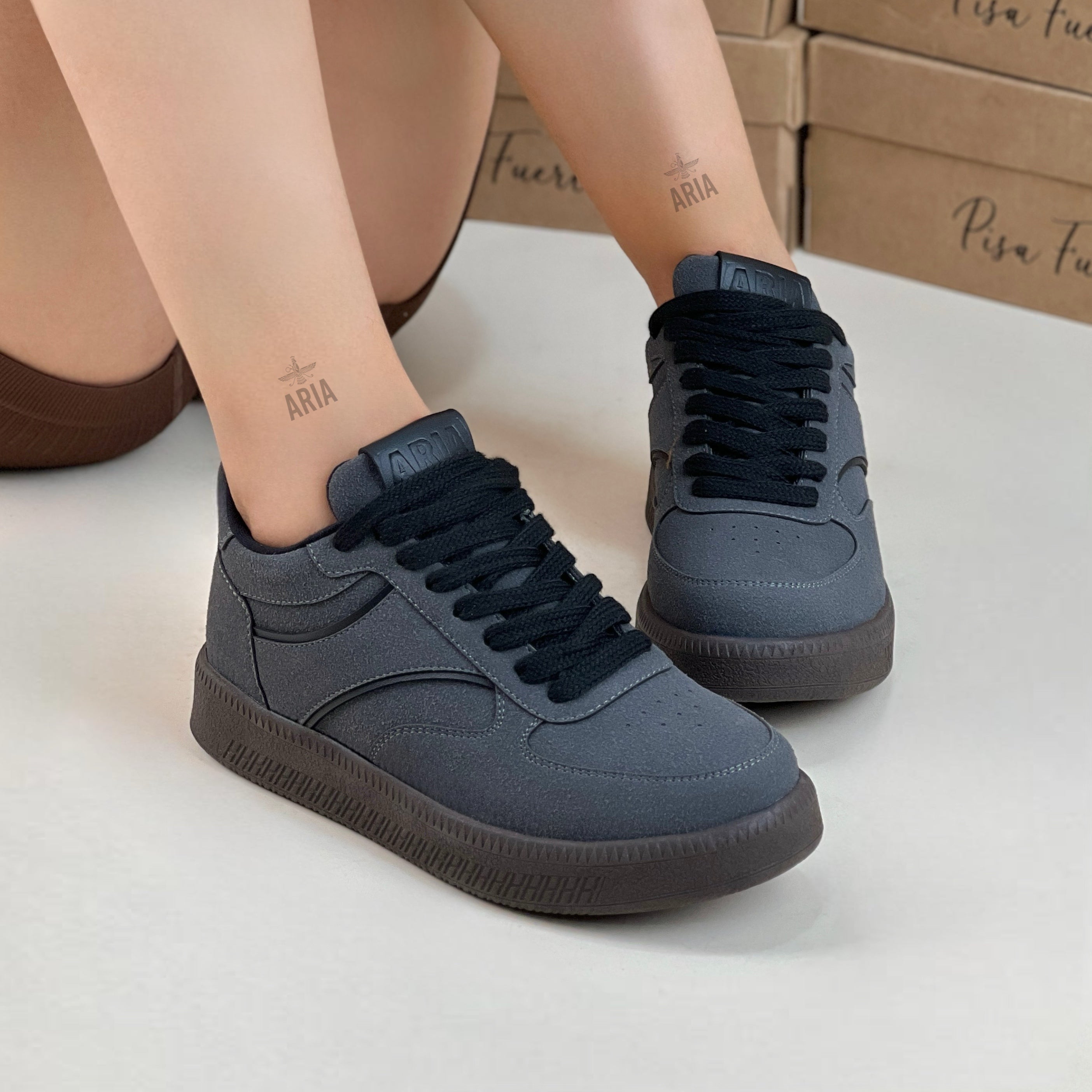 Sneaker Rivers Gris
