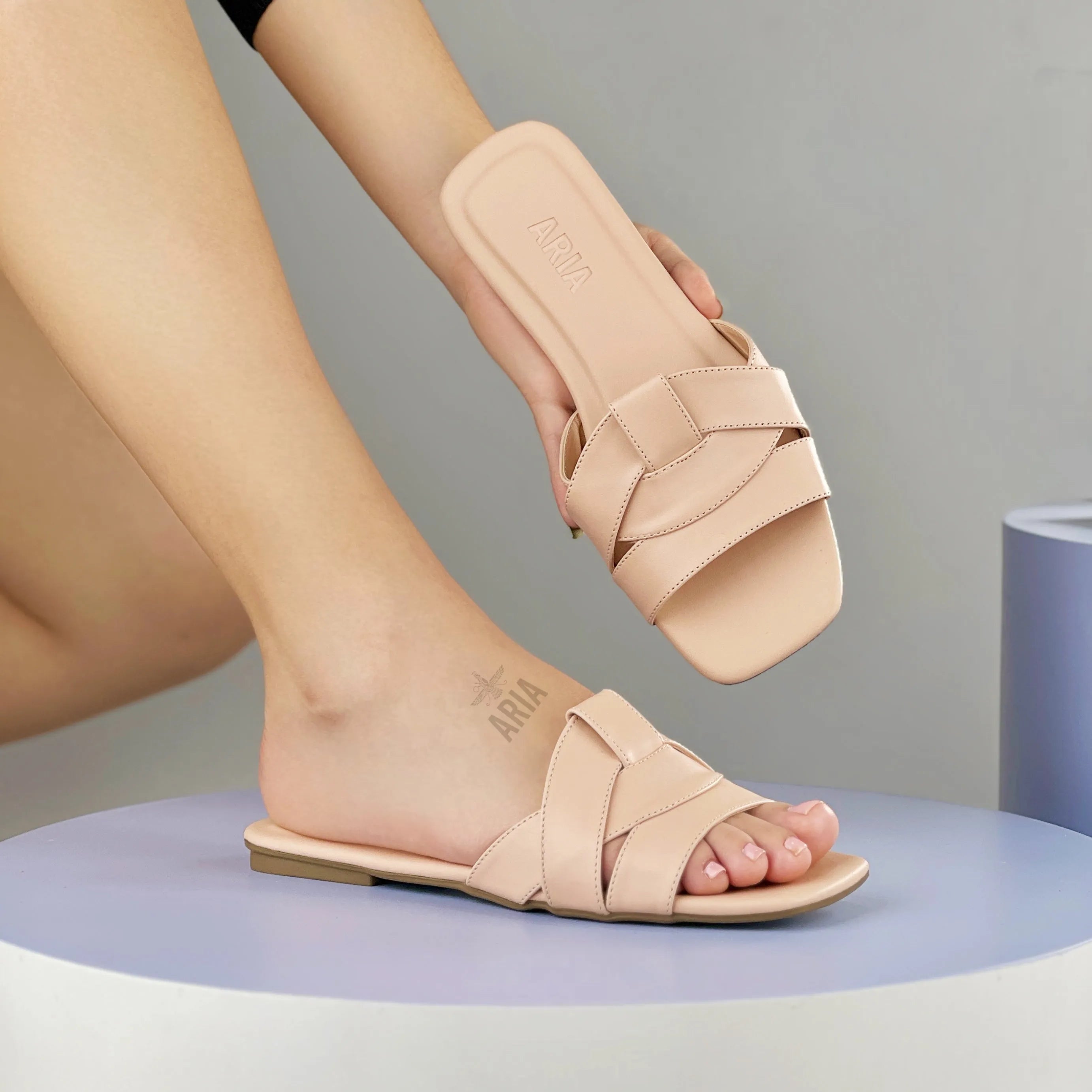 Sandalia Samira Nude