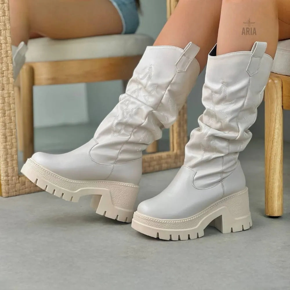 BOTA COACHELLA HUESO