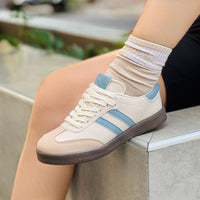 Sneaker Borak Beige/Celeste