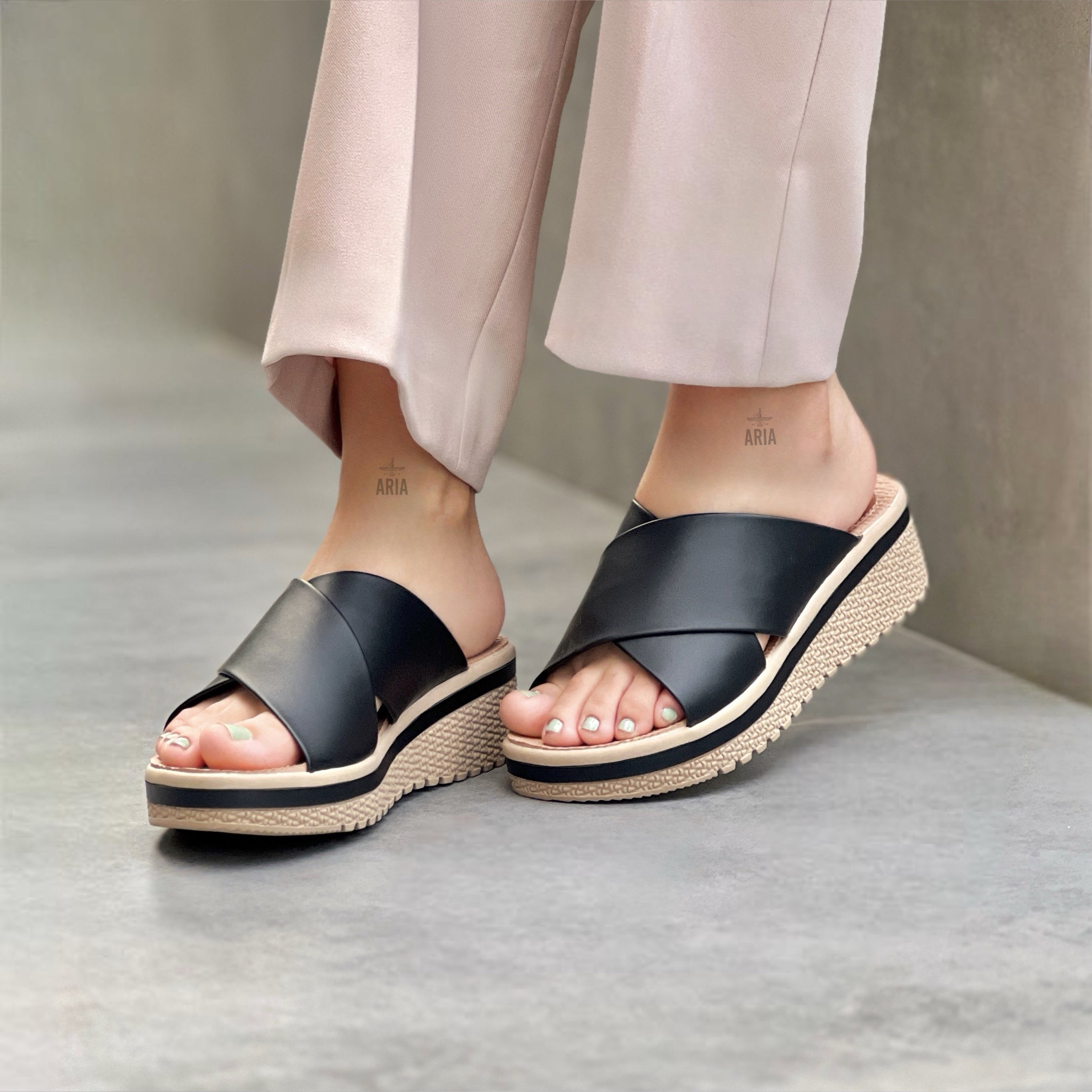 Sandalia Sofía Negro