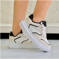 Sneaker Yara Blanco/Negro