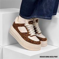 Sneaker Donna Hueso/Print