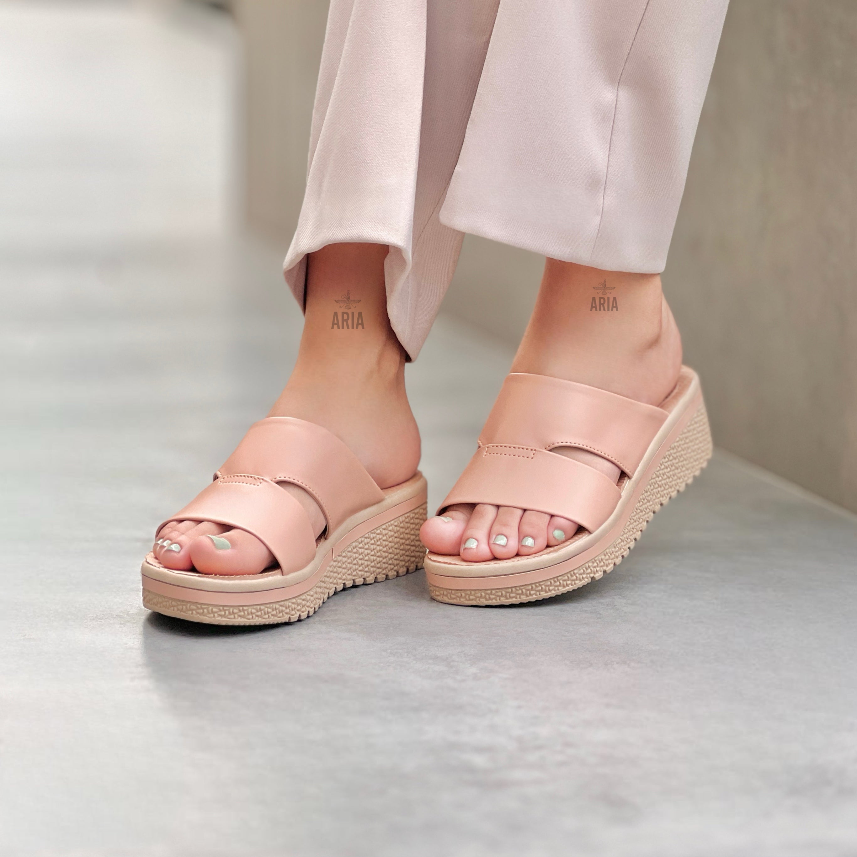 Sandalia Sandra Nude