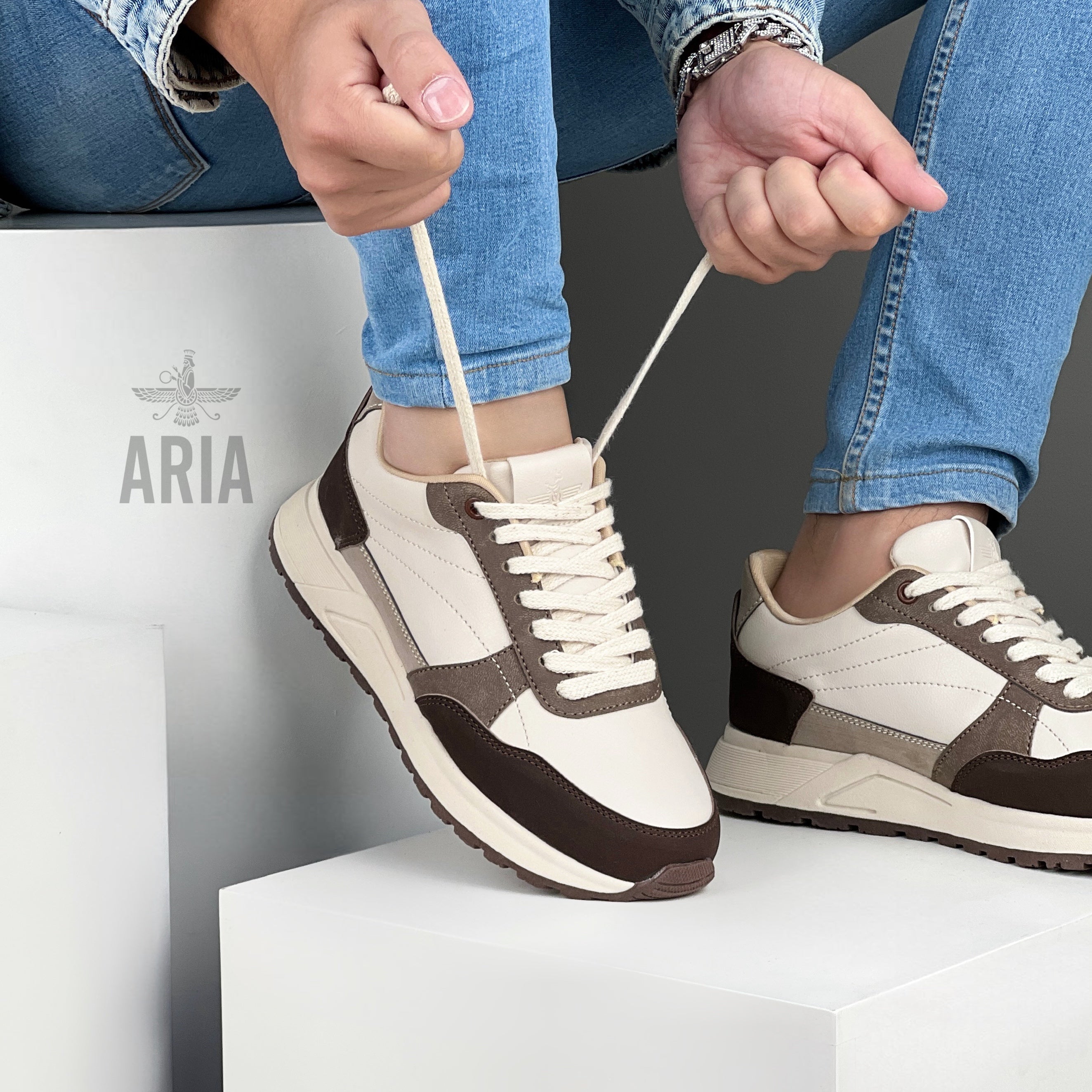 Sneaker Jared Marrón