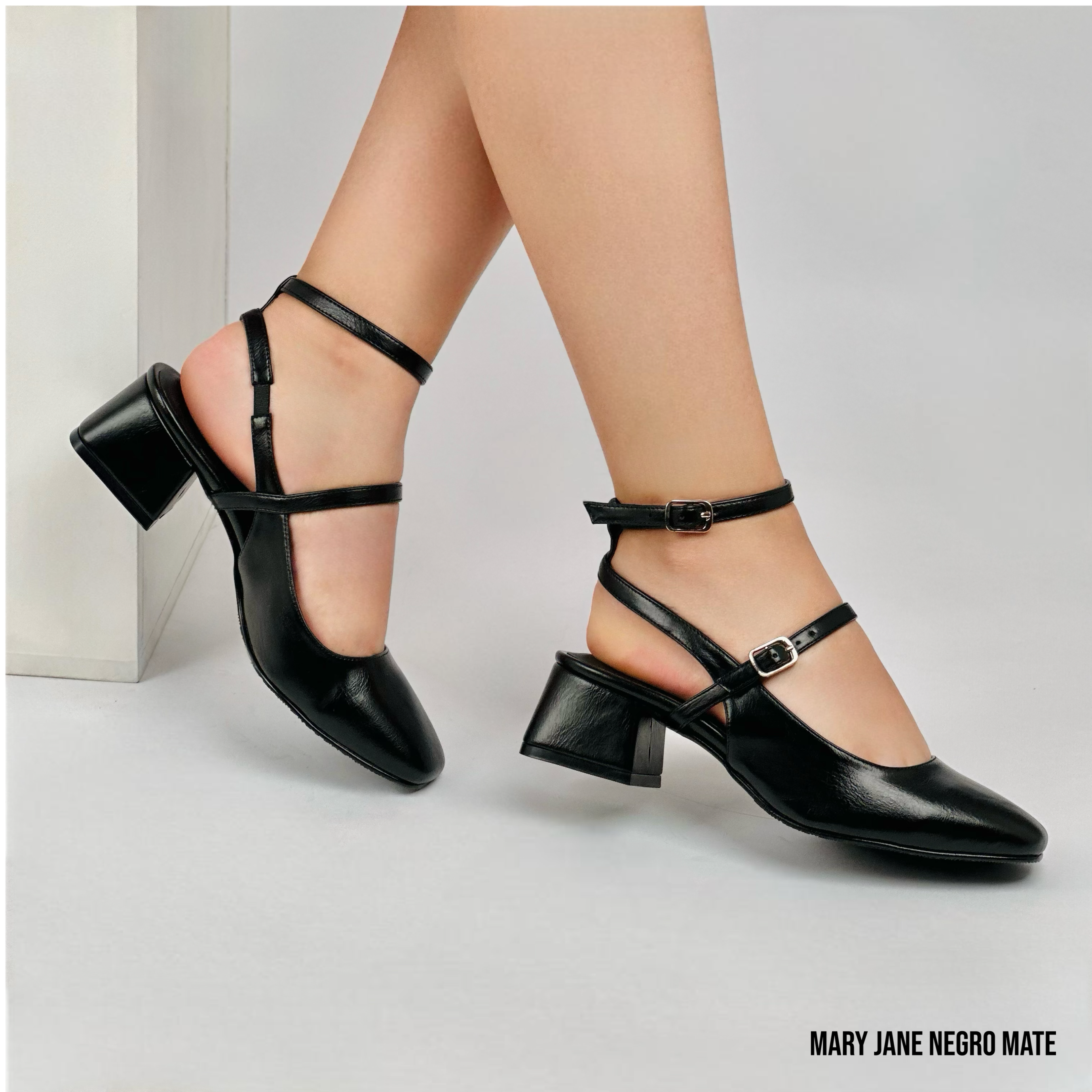 Mary Jane Negro Cuero