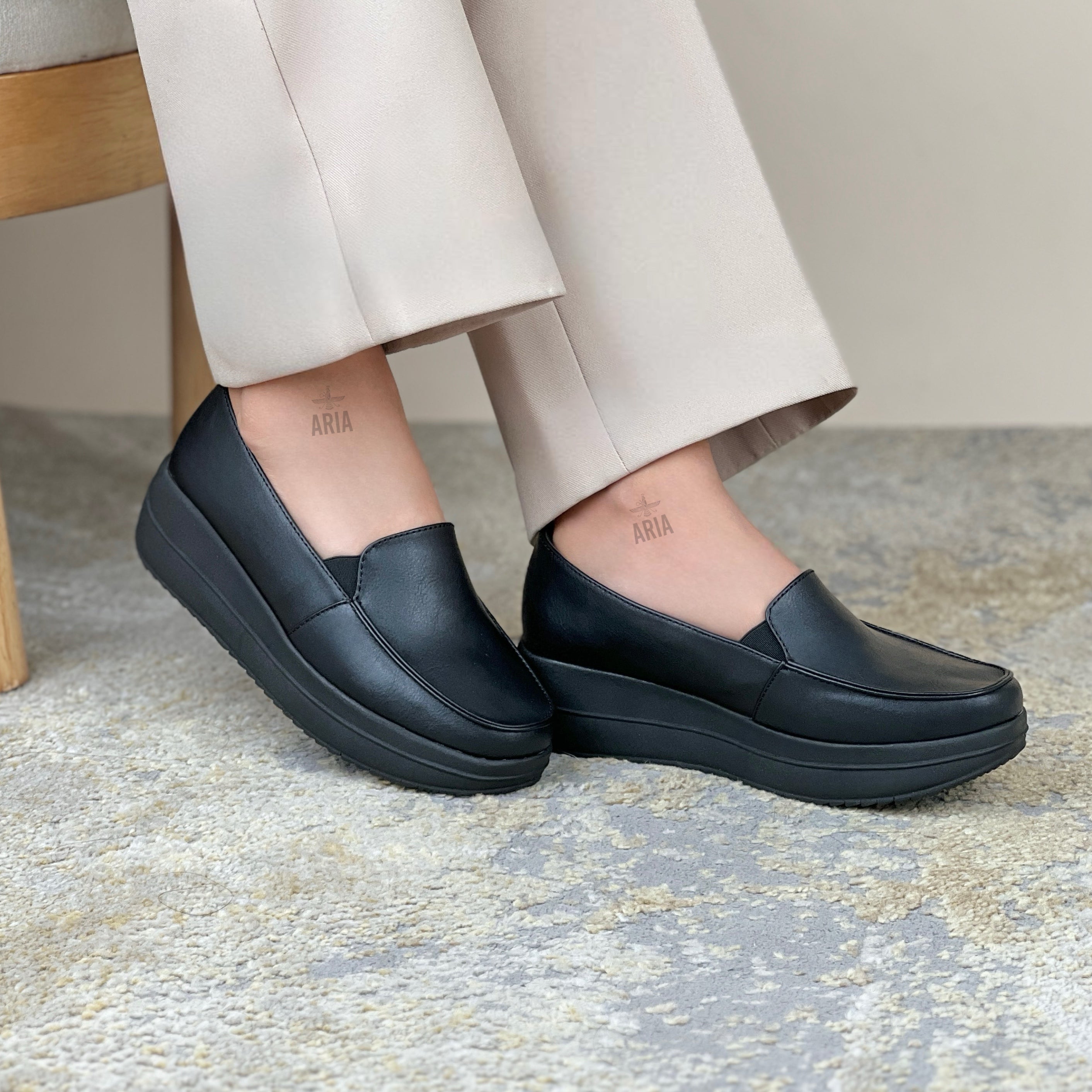 Mocasín Marce Negro