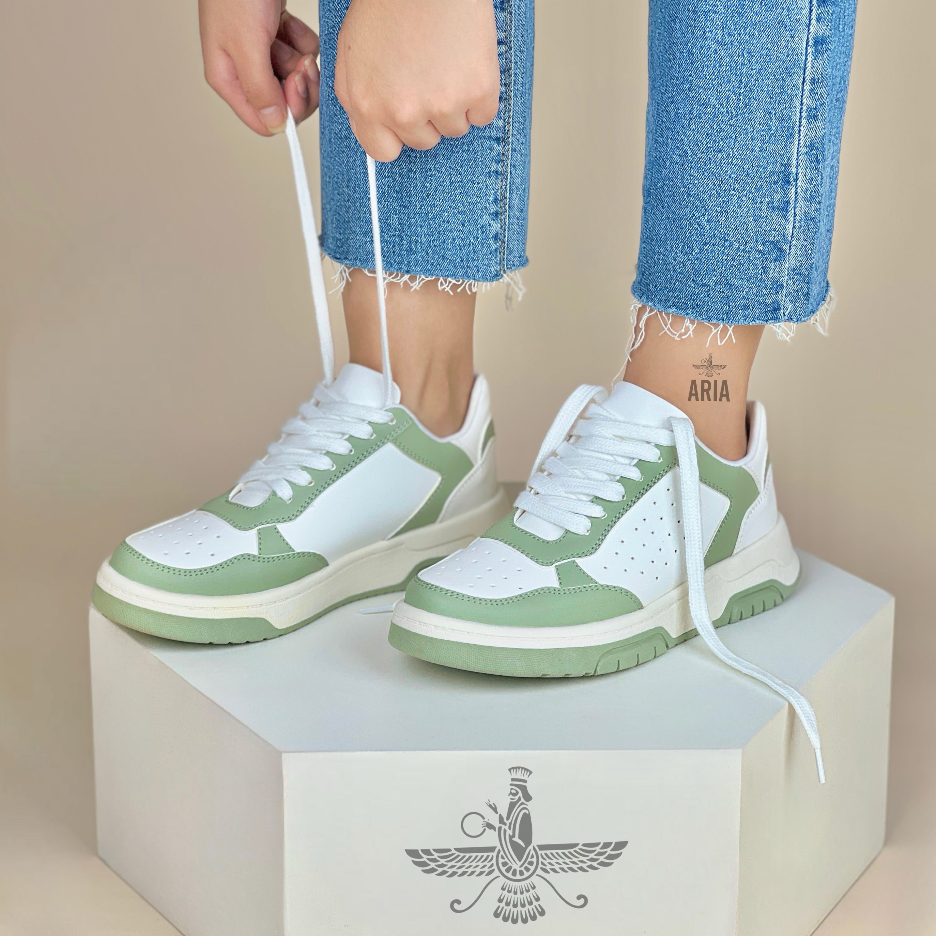 Sneaker Chloe Verde