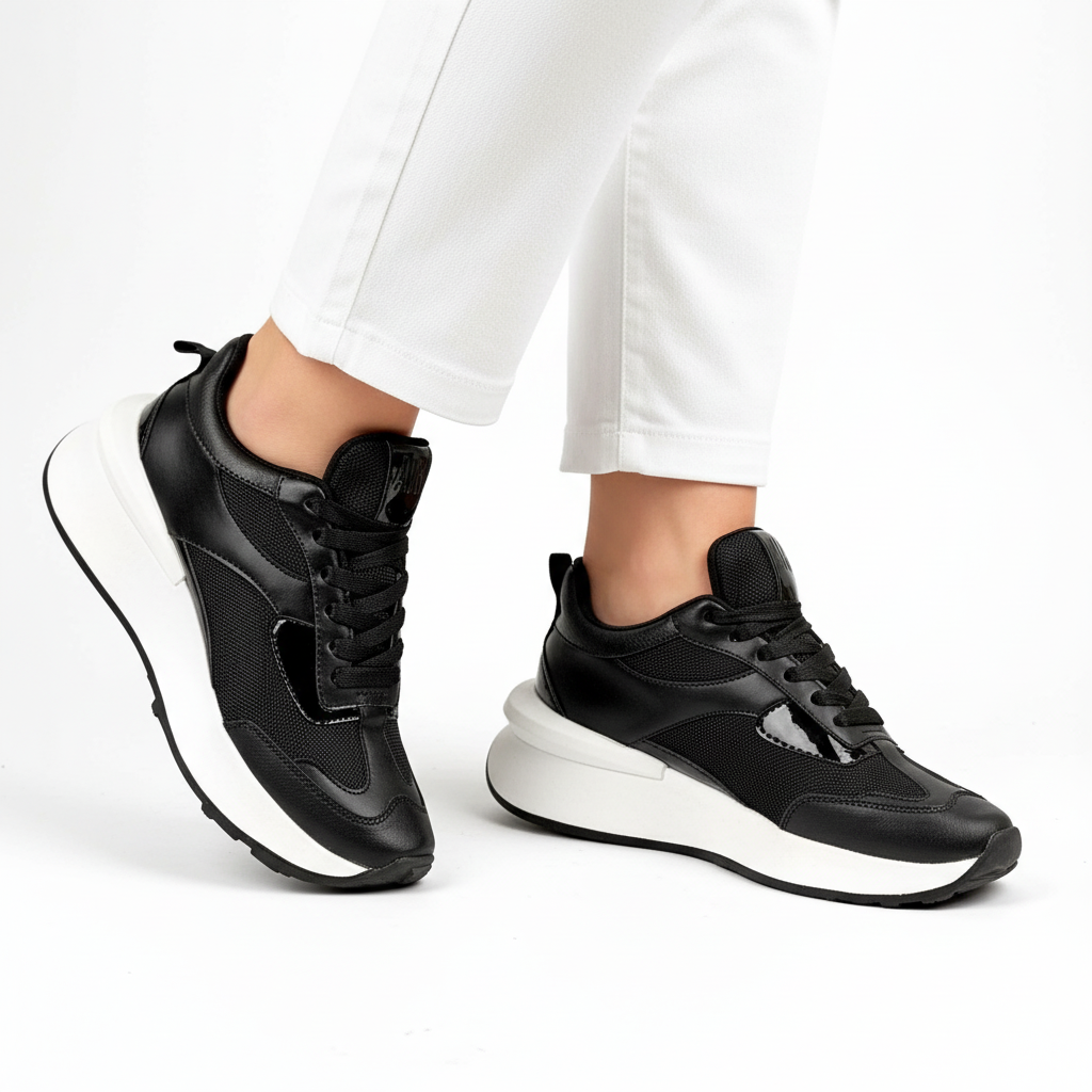 Sneaker Alina Negro Pb