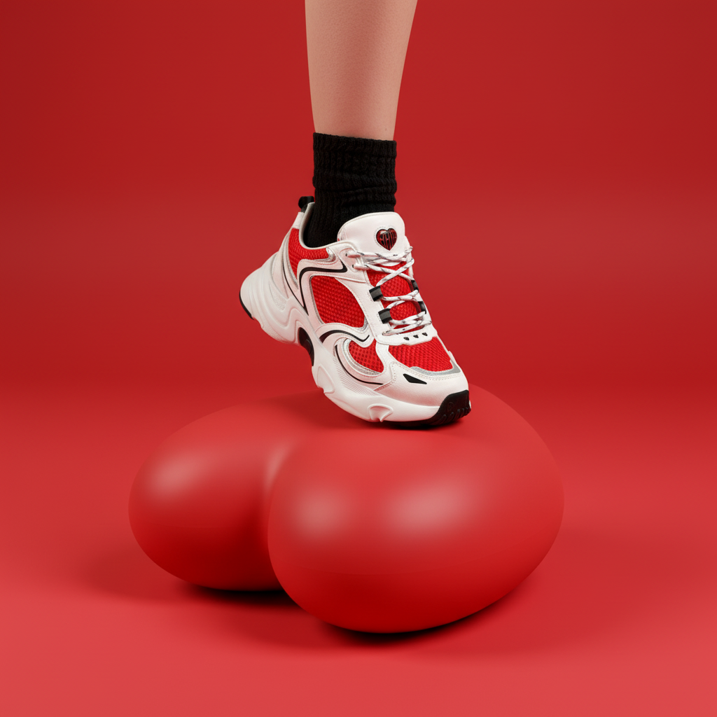 Sneaker Amore Rojo - PREVENTA