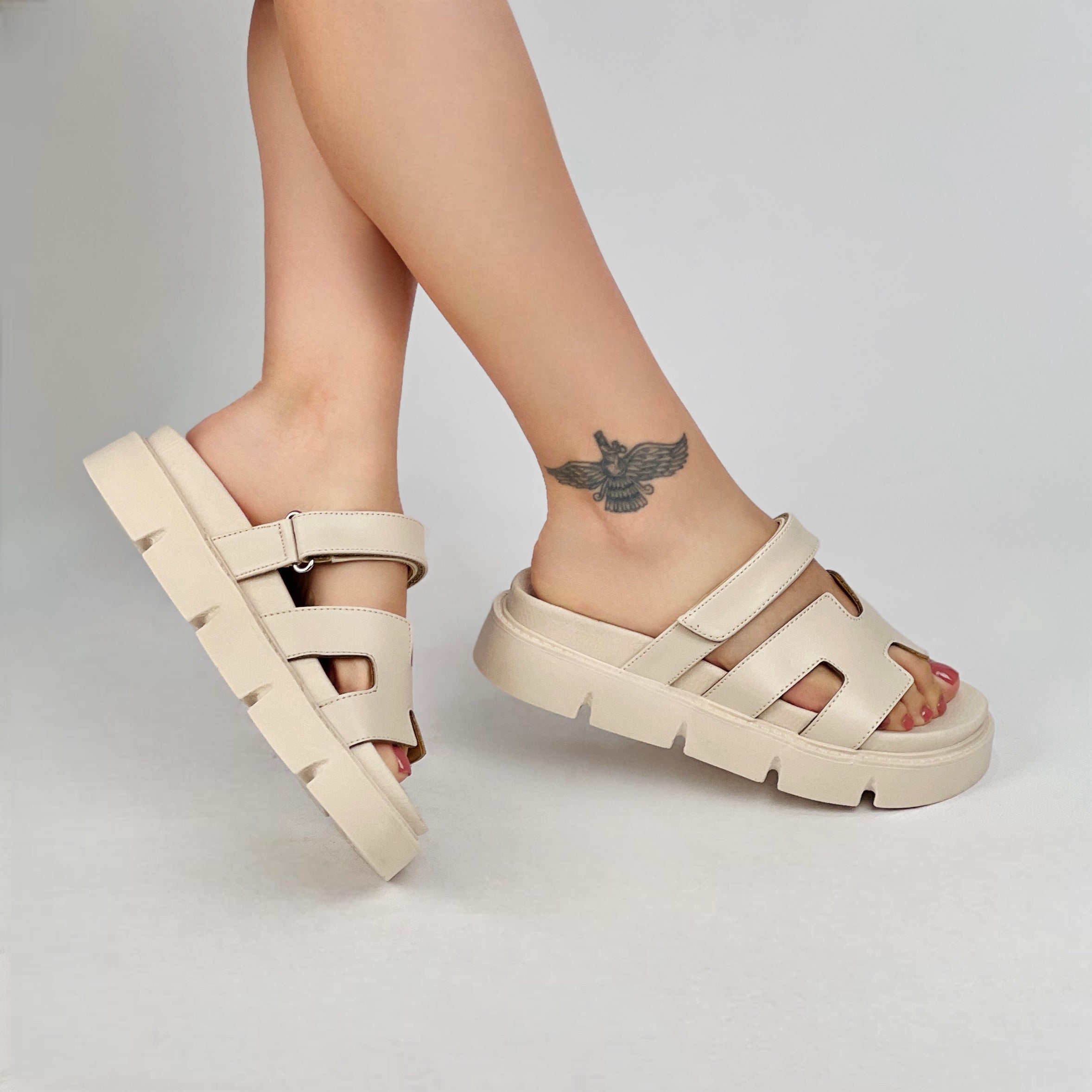 Sandalia Savanah Hueso