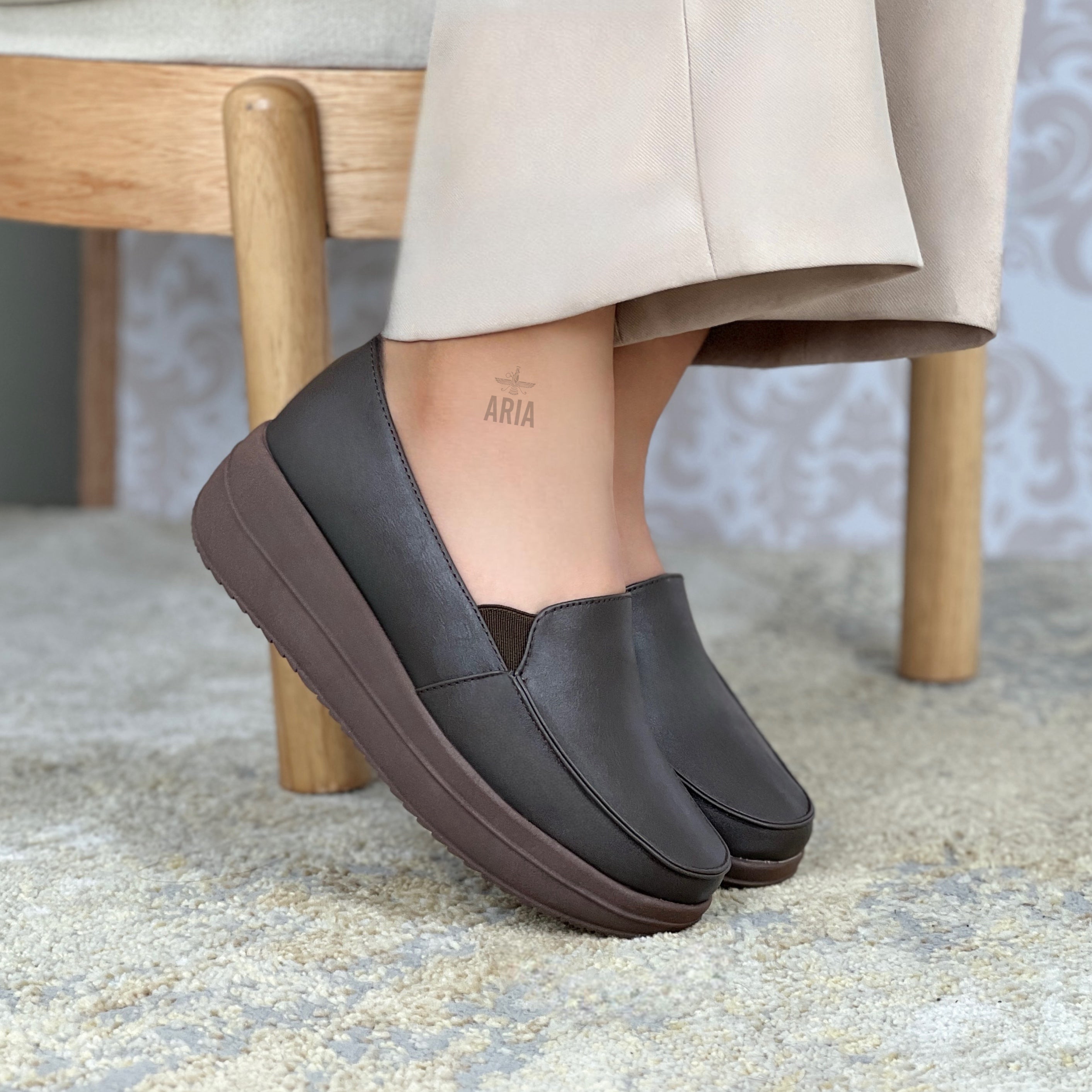 Mocasín Marce Marrón