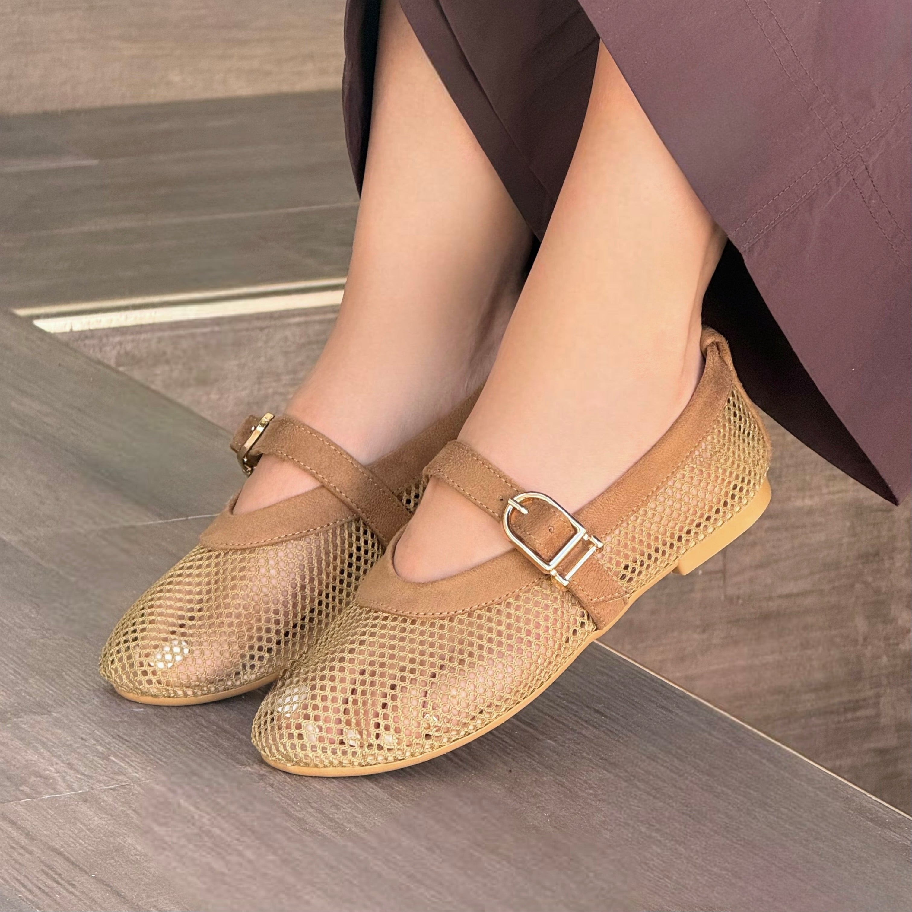 Ballerina Alma Beige