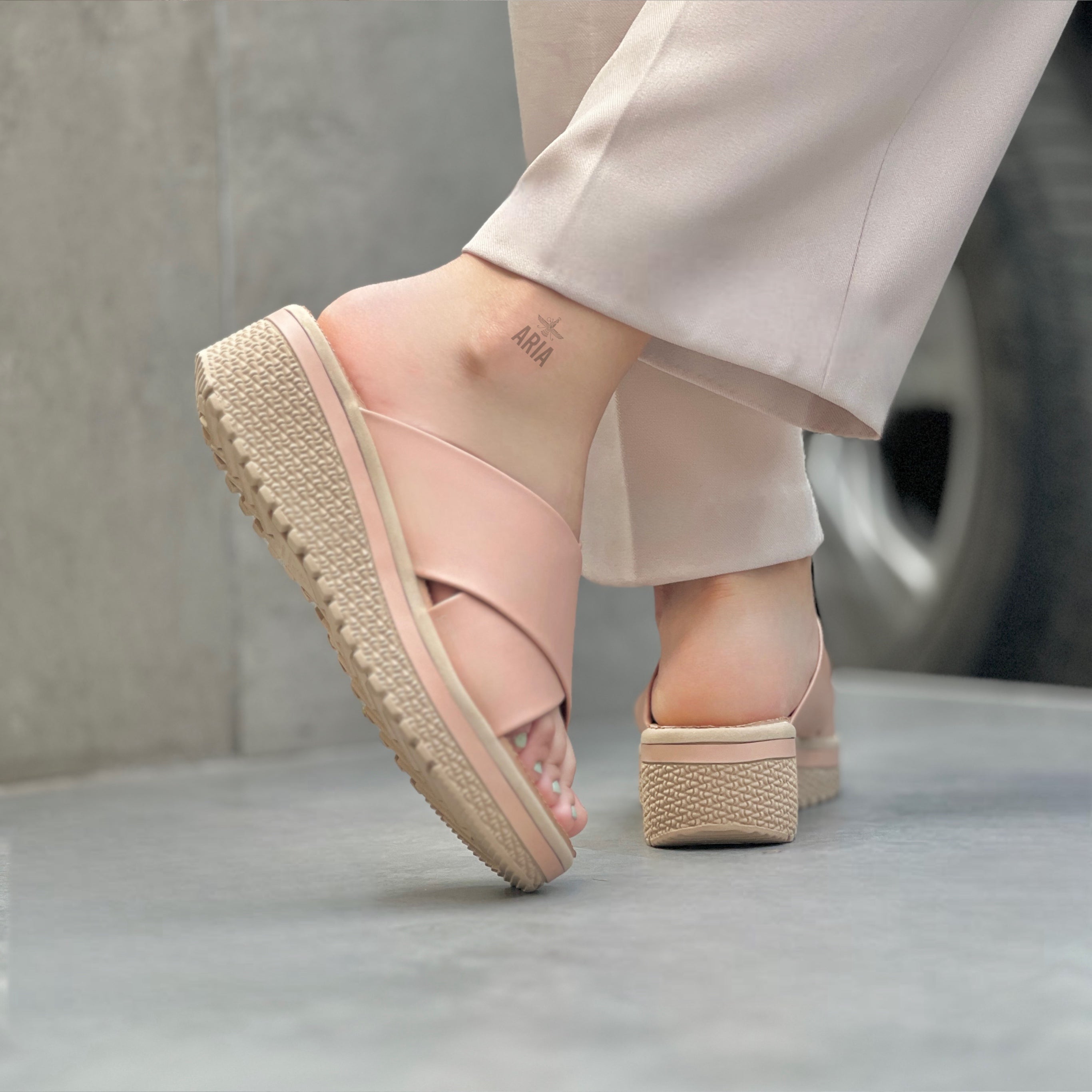 Sandalia Sofía Nude