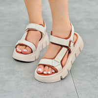 Sandalia Vela Hueso/Camel