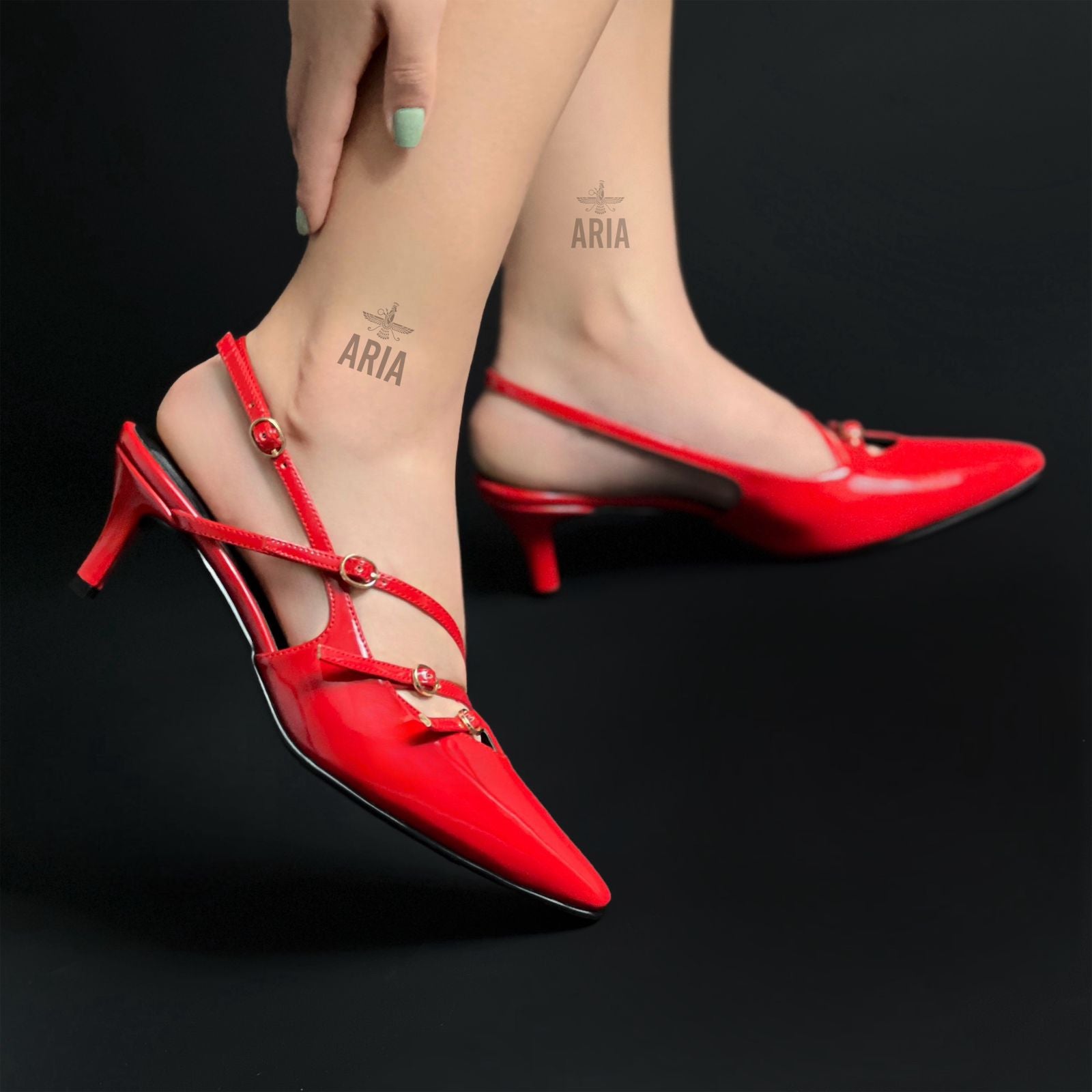 Stiletto Farah Rojo