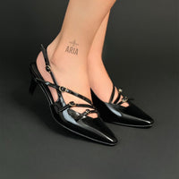 Stiletto Farah Negro