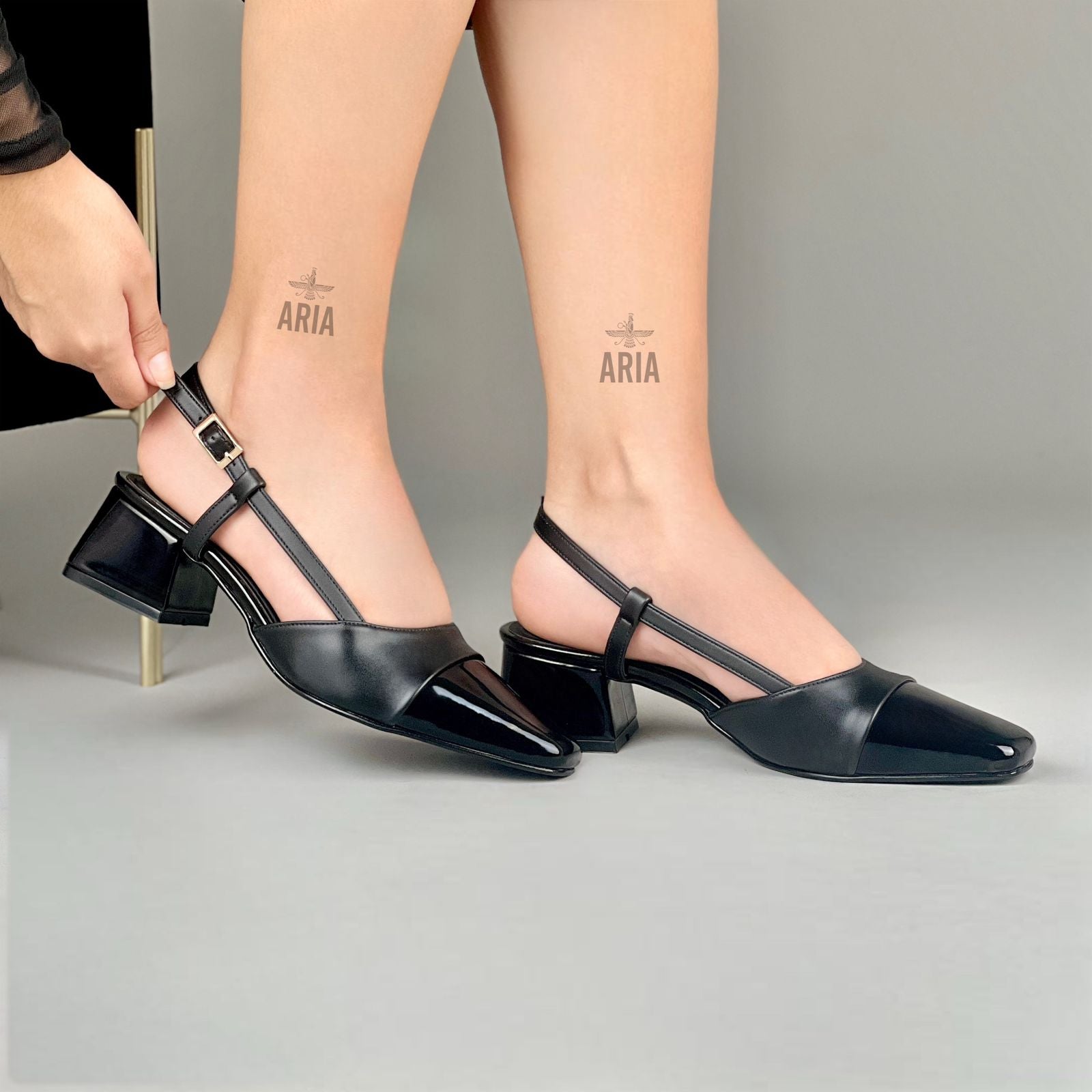 Chanel Negro Punta Charol