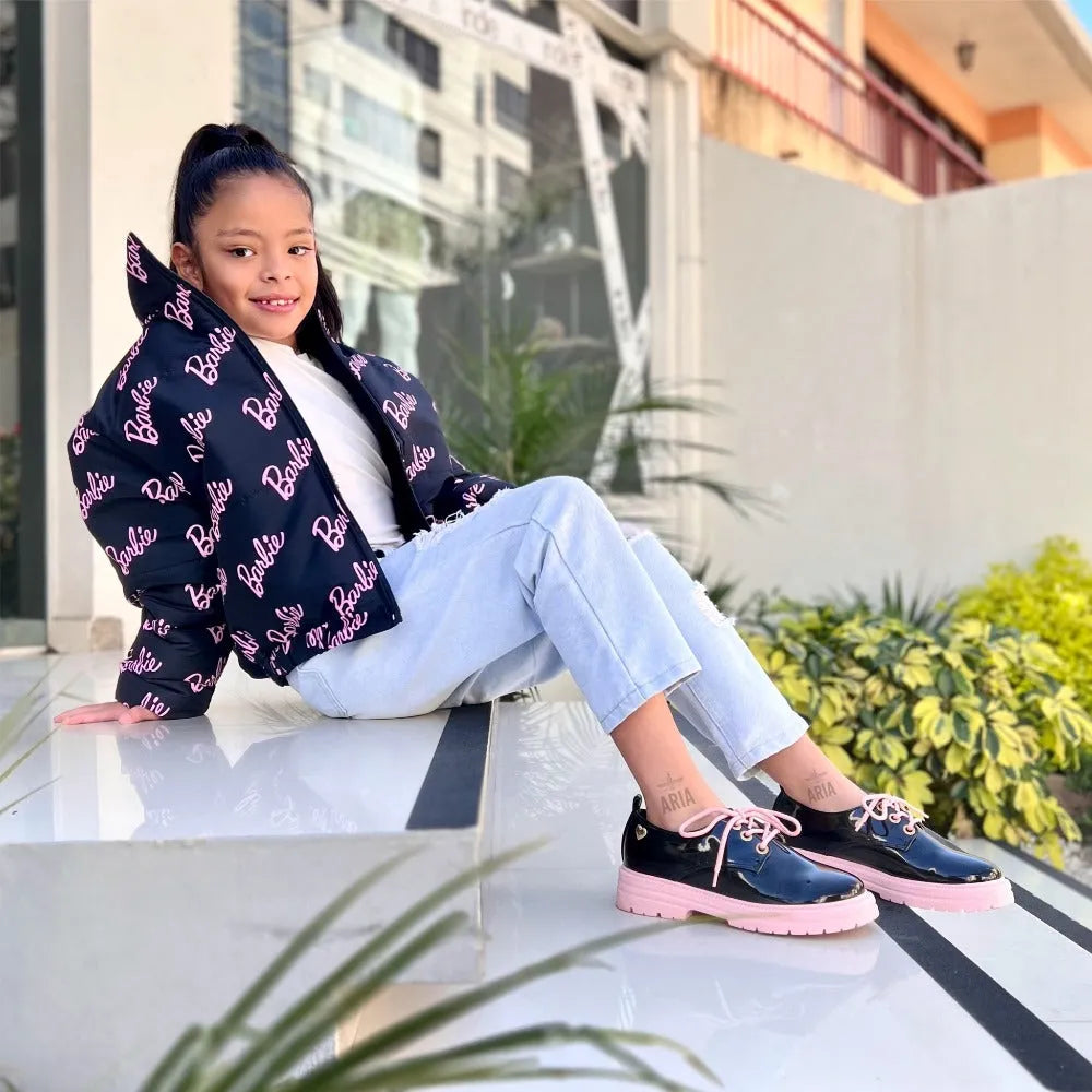 OXFORD ADA NEGRO - ROSA