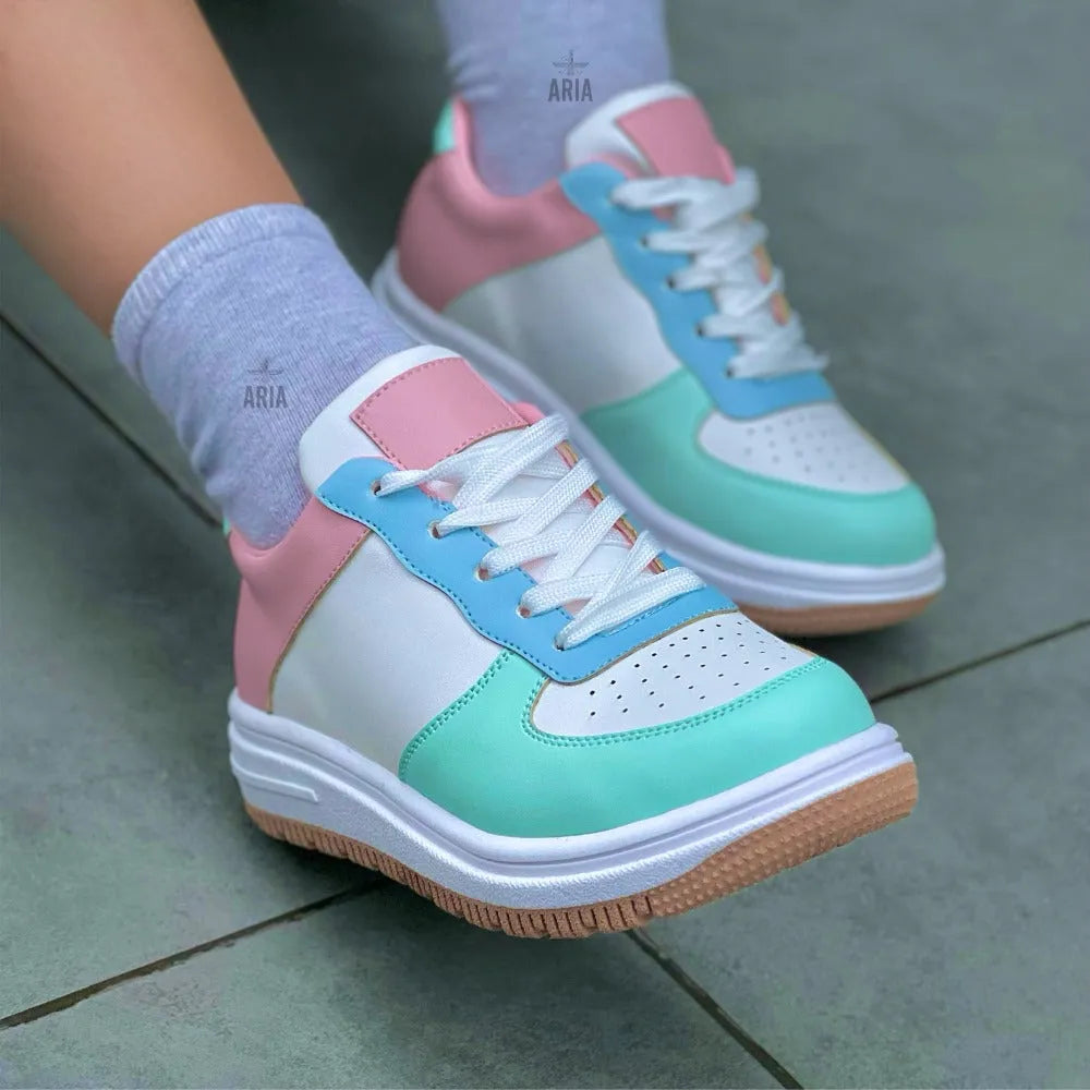 SNEAKER NOE VERDE AQUA