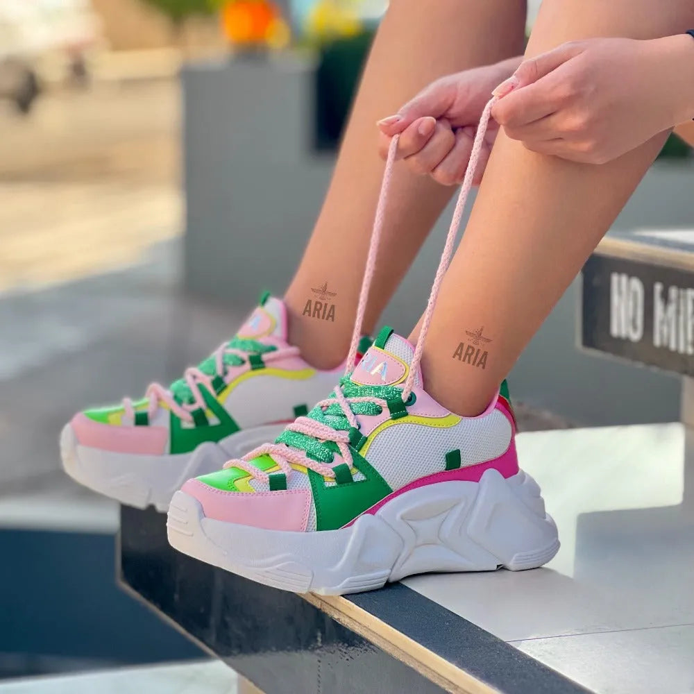 SNEAKER CAZZU ROSA