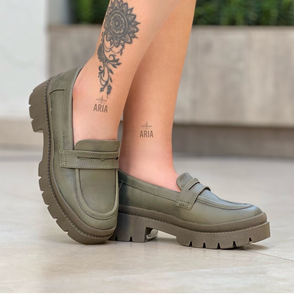 MOCASIN GIOVI VERDE