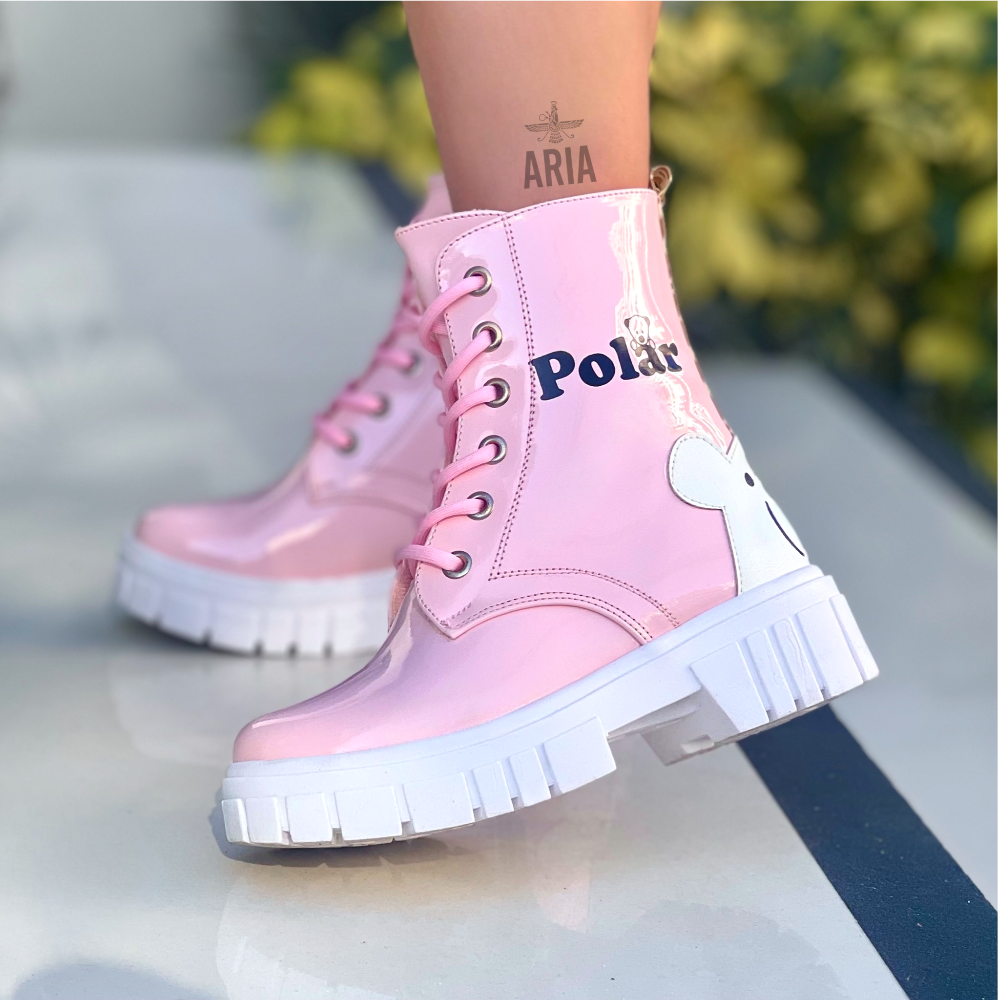 BOTIN POLAR ROSA