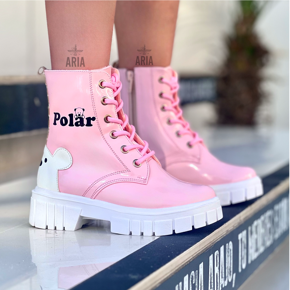 BOTIN POLAR ROSA