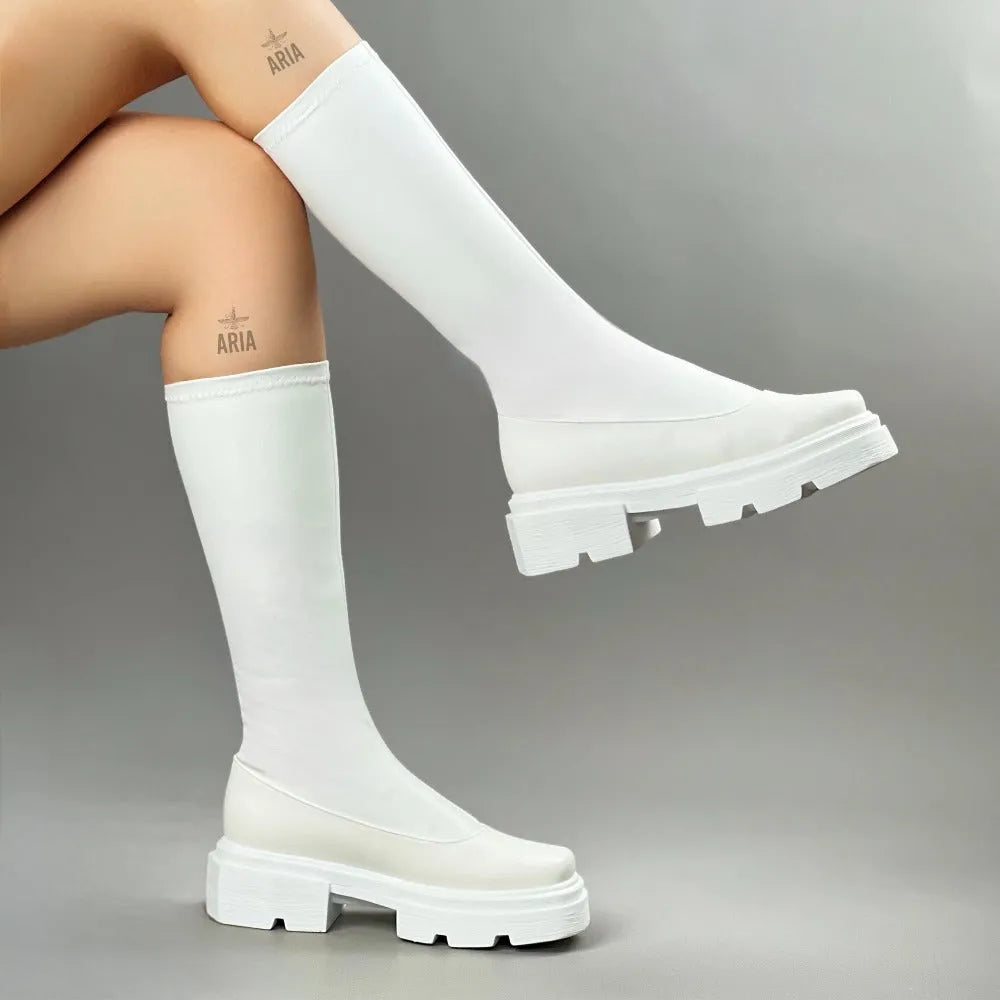 BOTA PE WINONA BLANCO