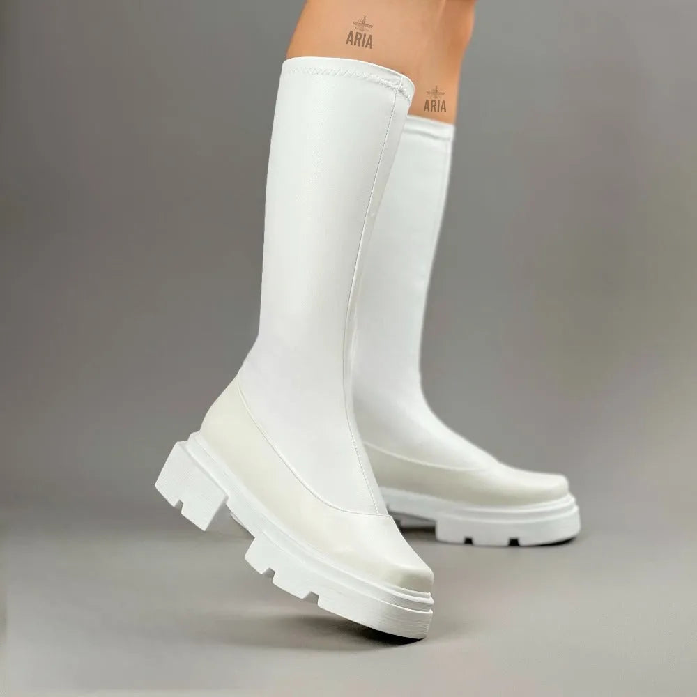 BOTA PE WINONA BLANCO