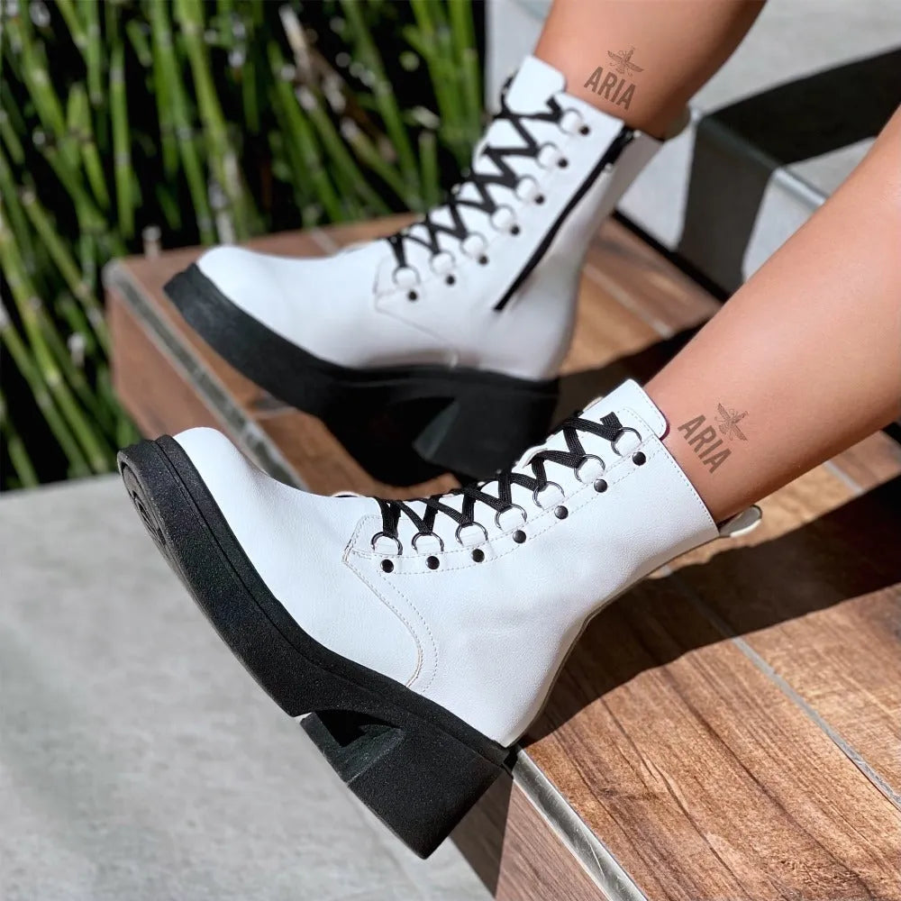BOTIN MILI BLANCO
