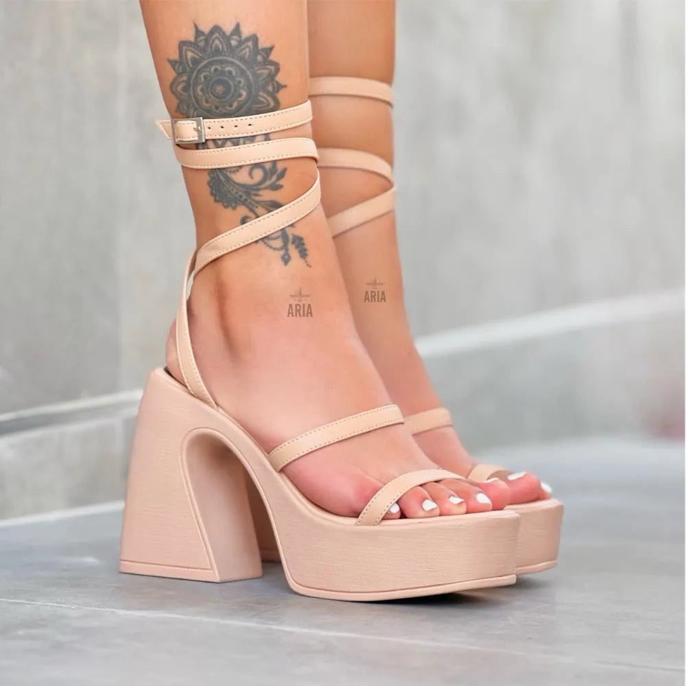 SANDALIA ARINA NUDE