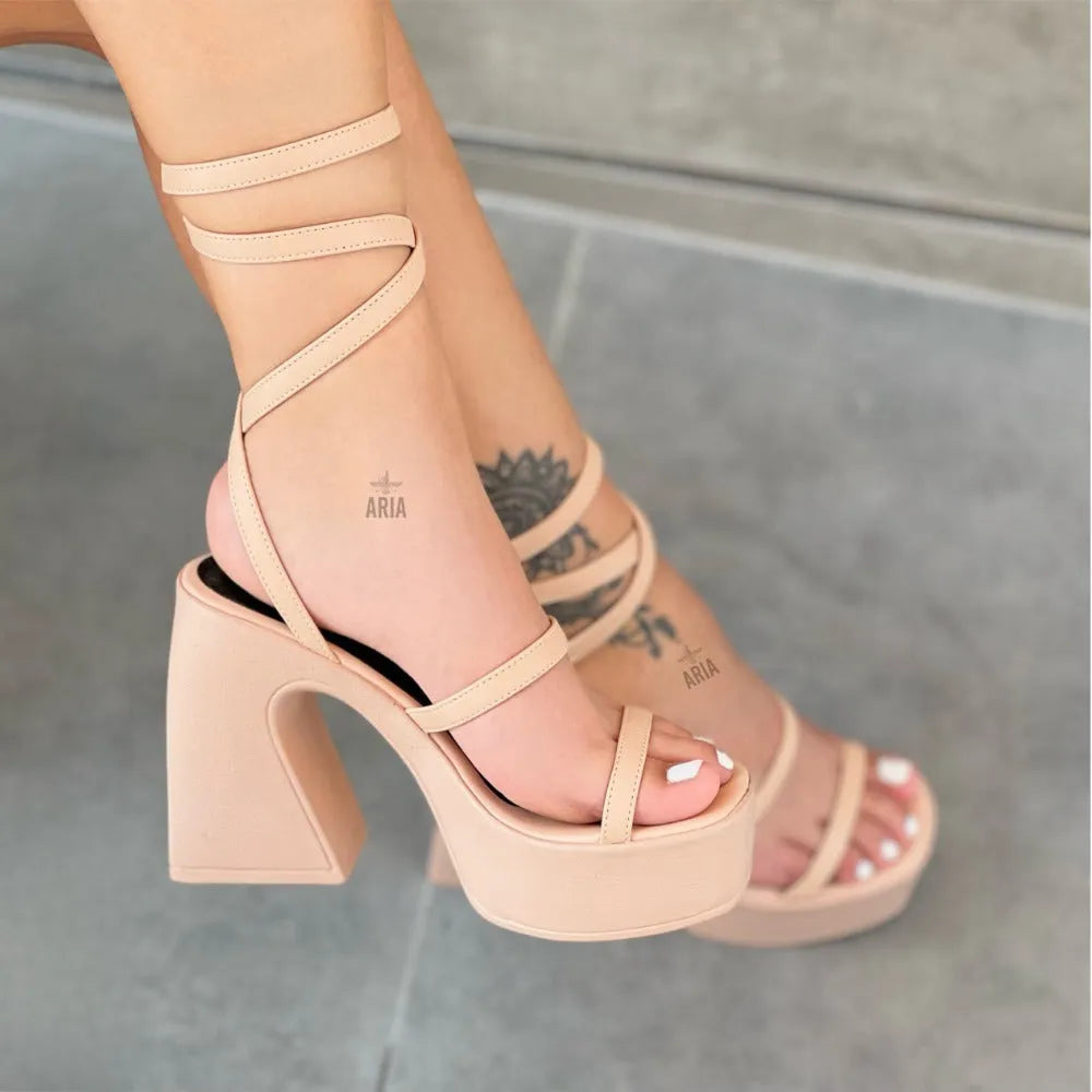 SANDALIA ARINA NUDE